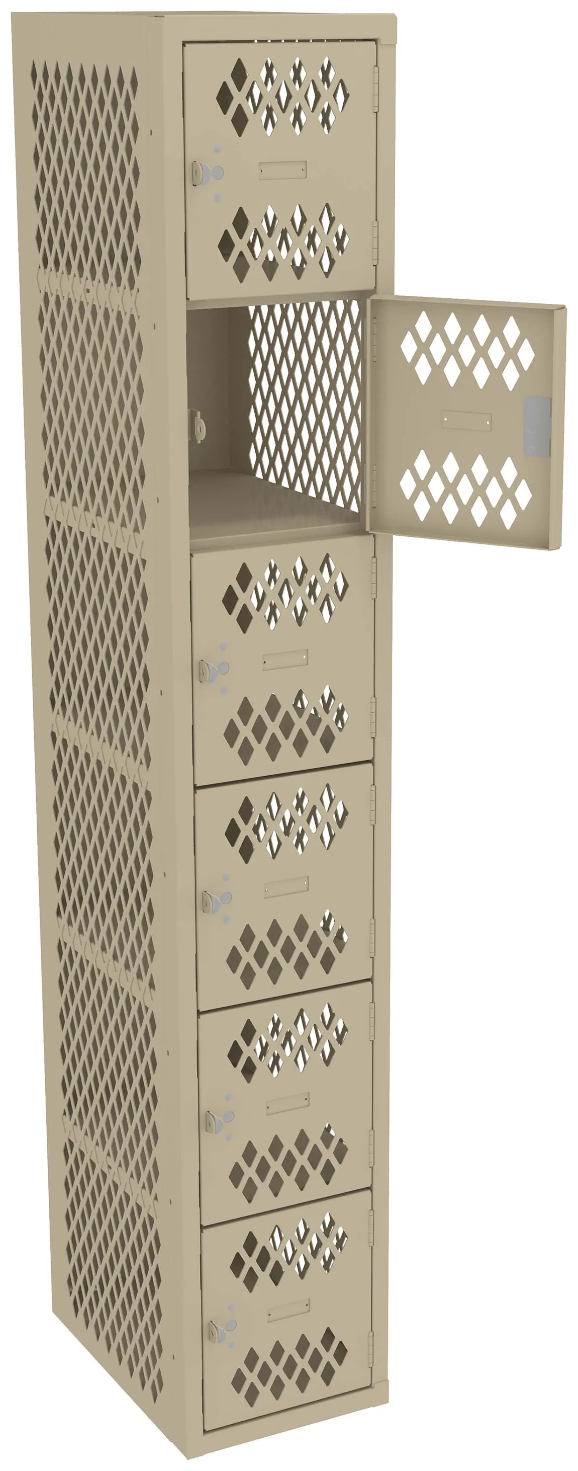Six Box Gym Lockers