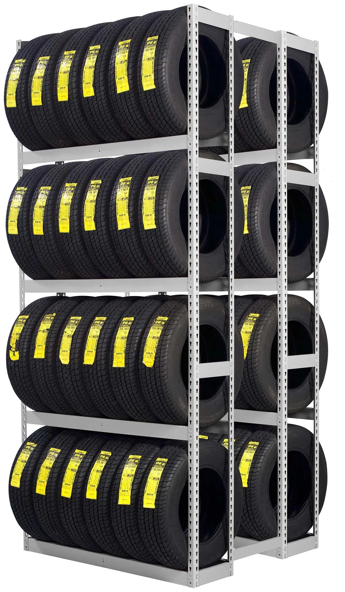 Double-Sided Tire Rack