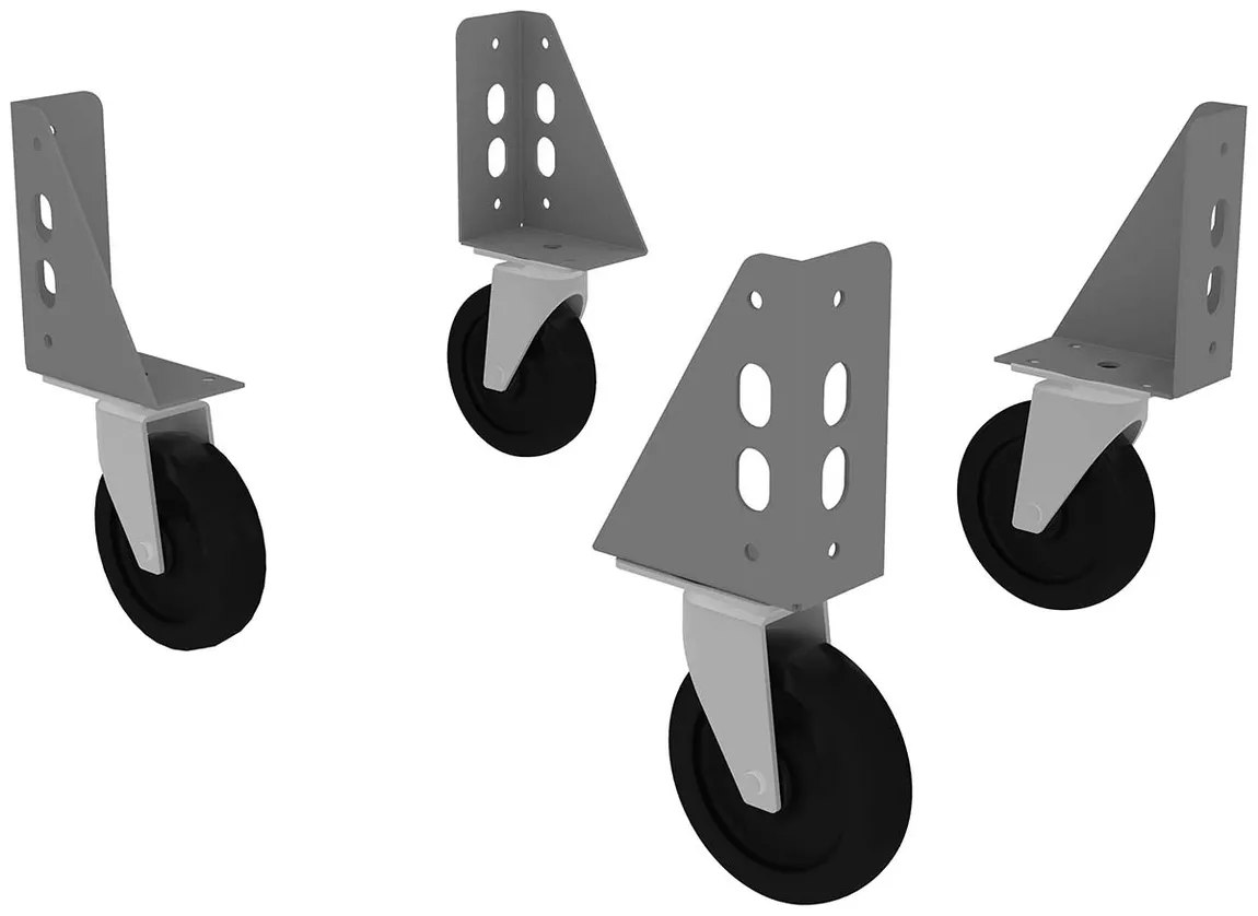 Shelving Caster Kit