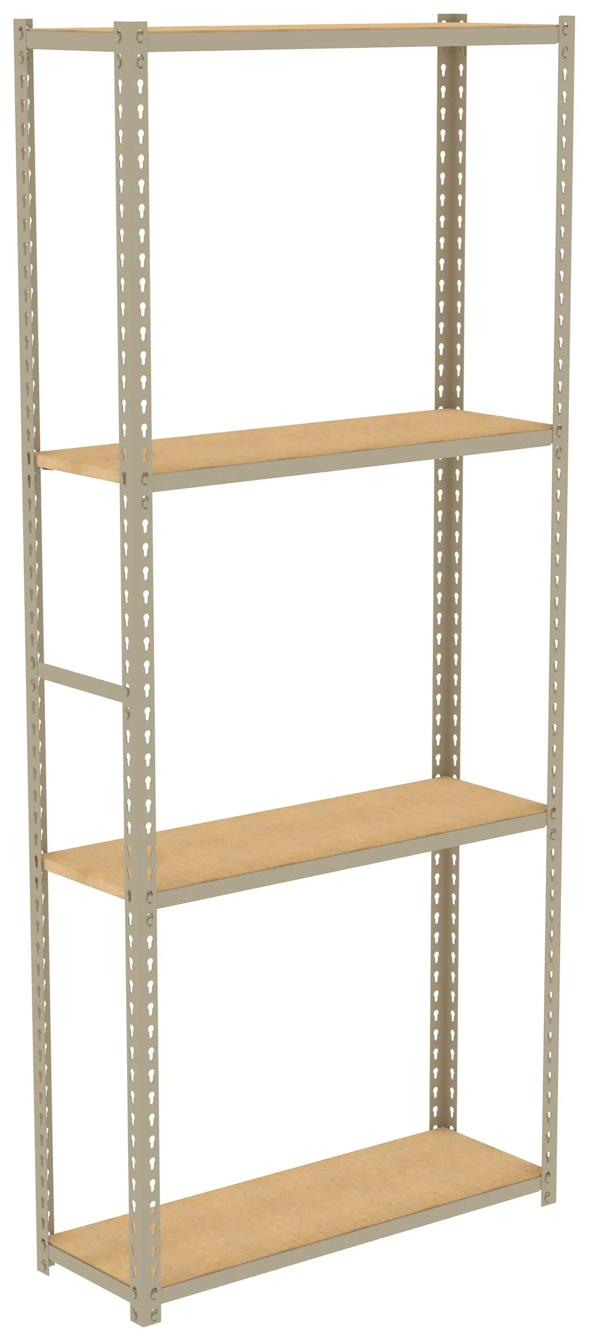 Low-Profile Retail Shelving