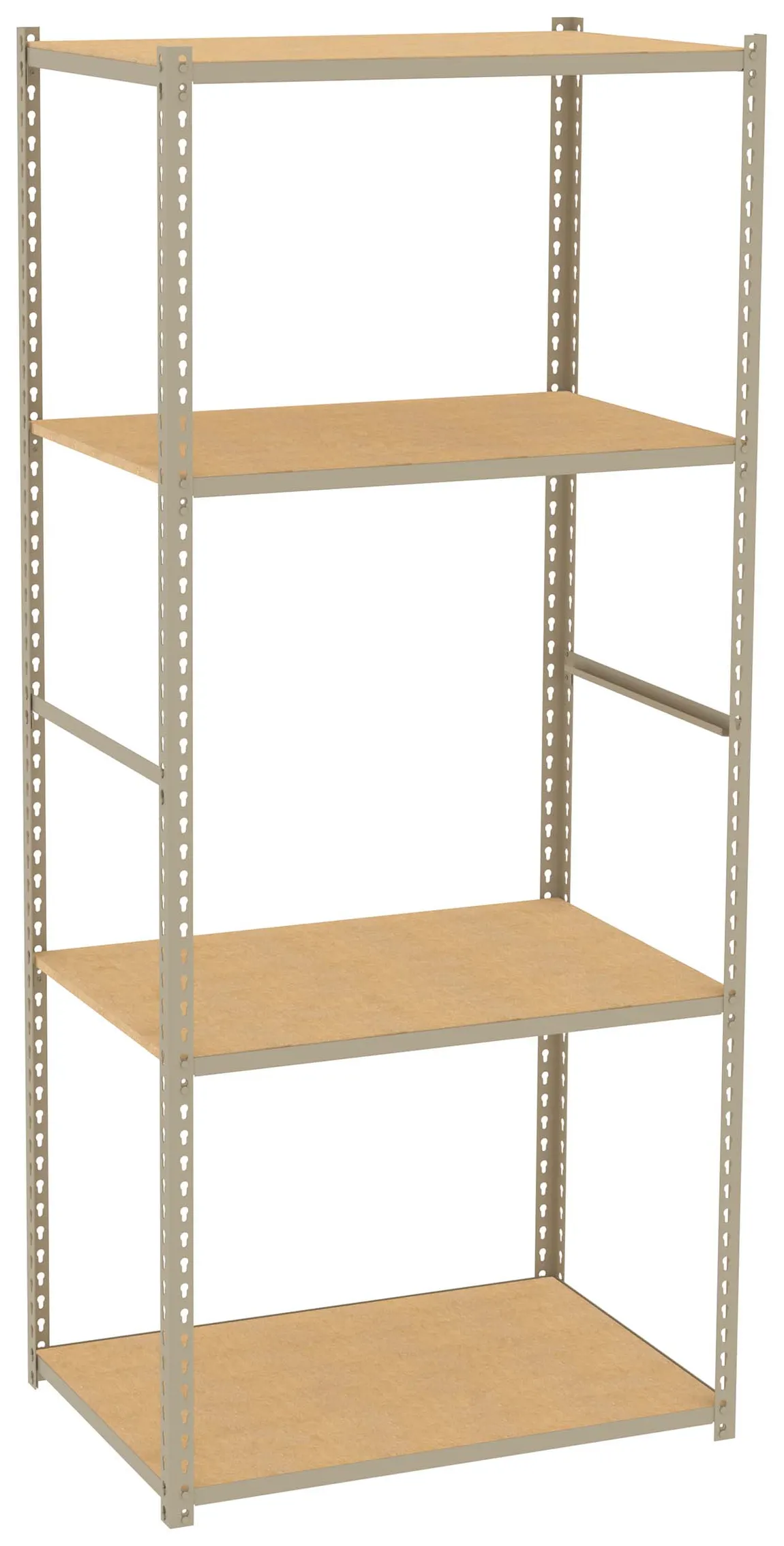 Low-Profile Retail Shelving