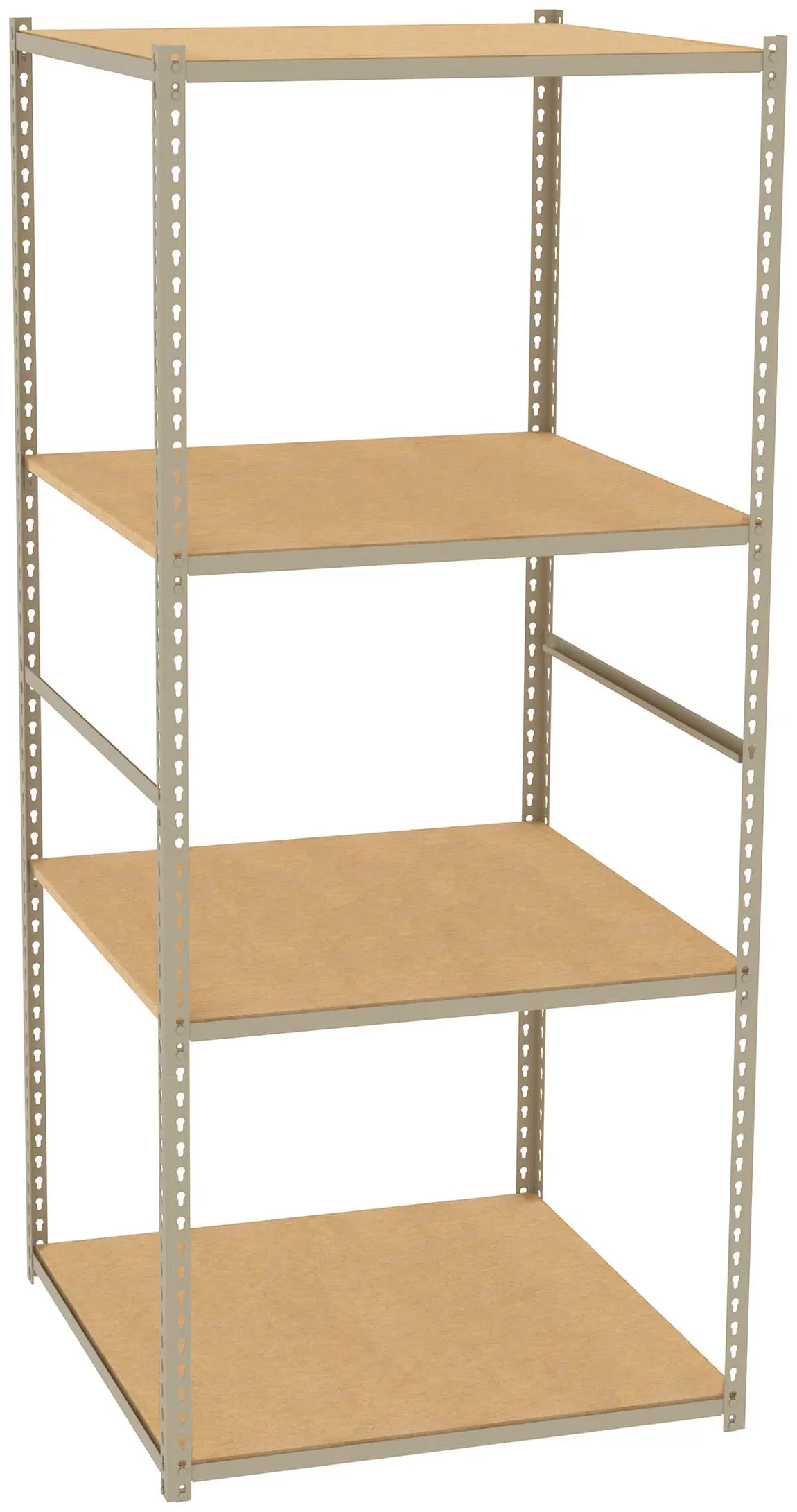 Low-Profile Retail Shelving