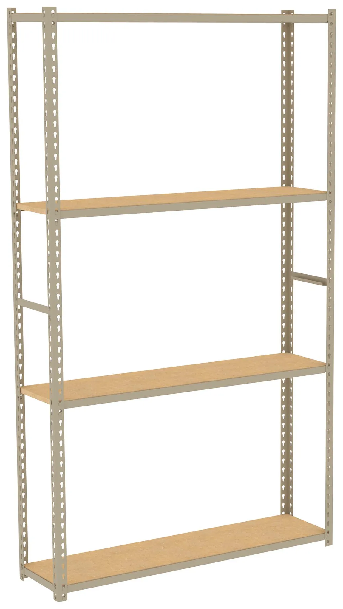 Low-Profile Retail Shelving