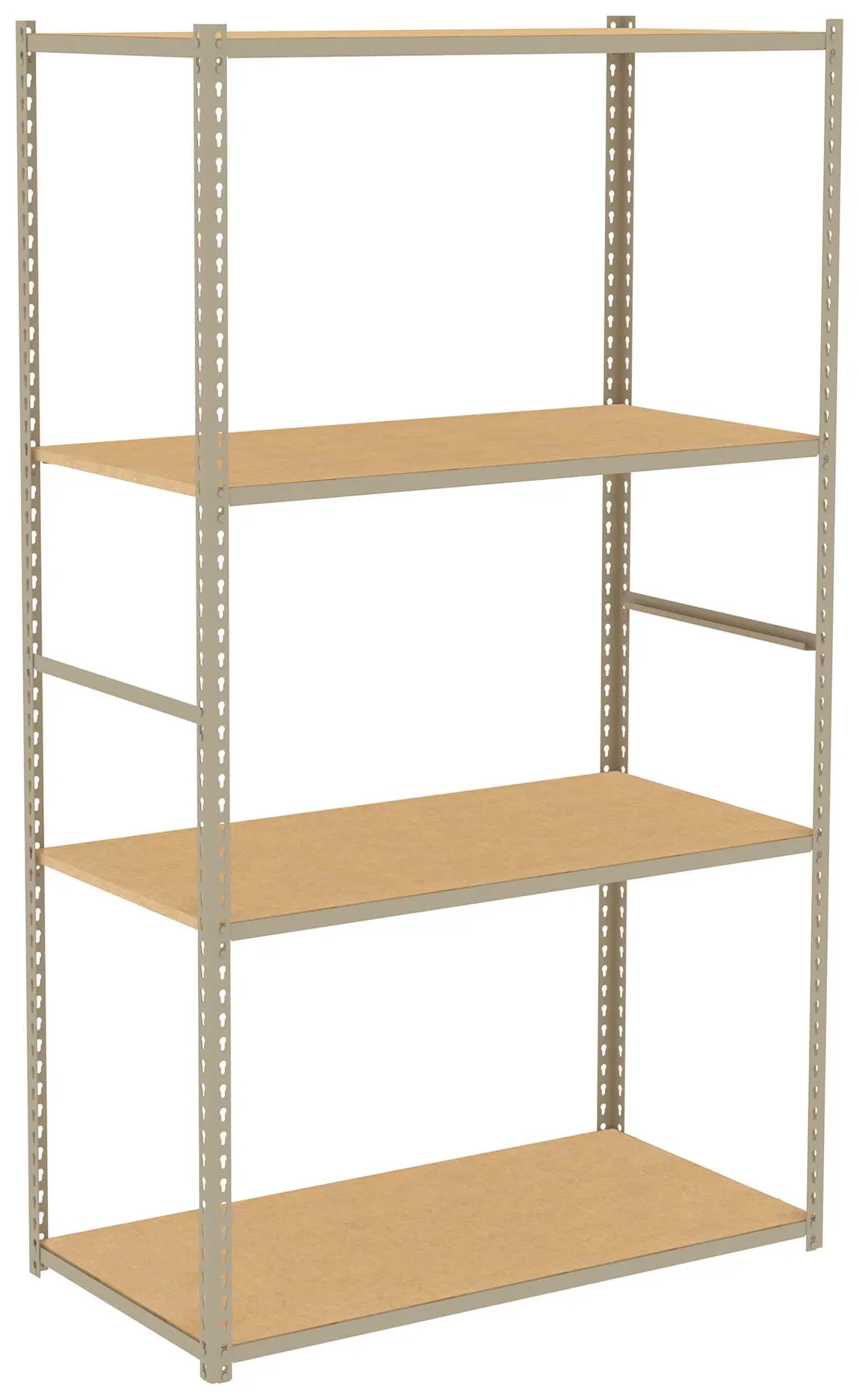 Low-Profile Retail Shelving