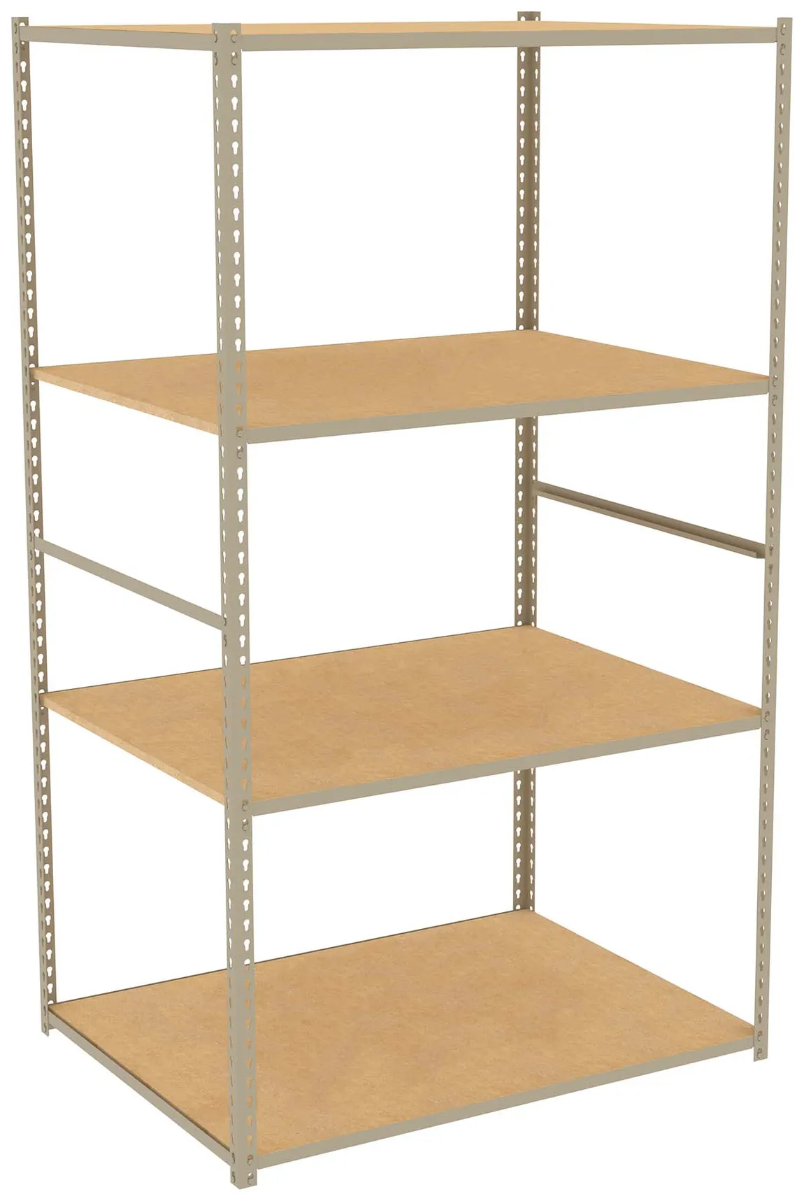 Low-Profile Retail Shelving