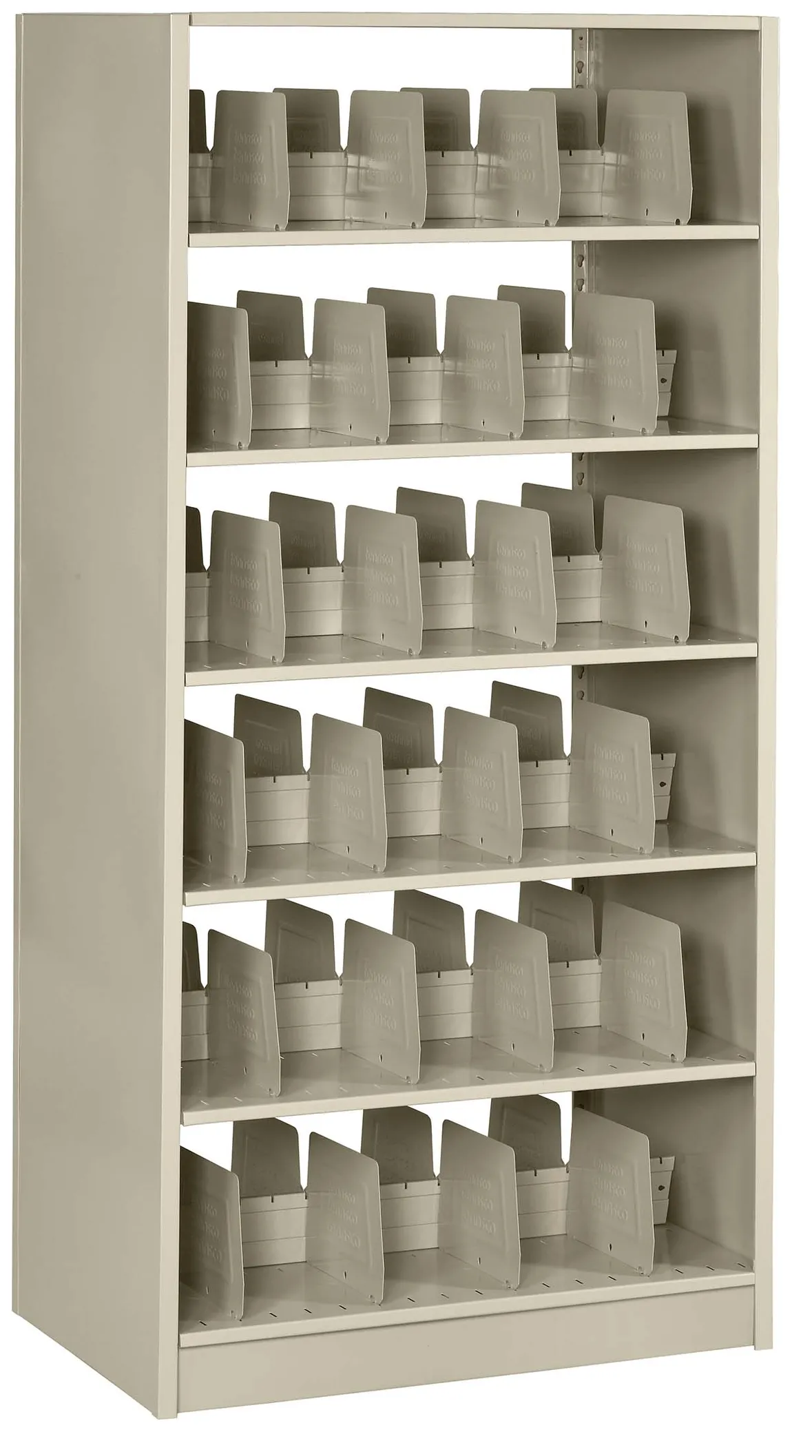 6-Tier Double-Sided File Shelving