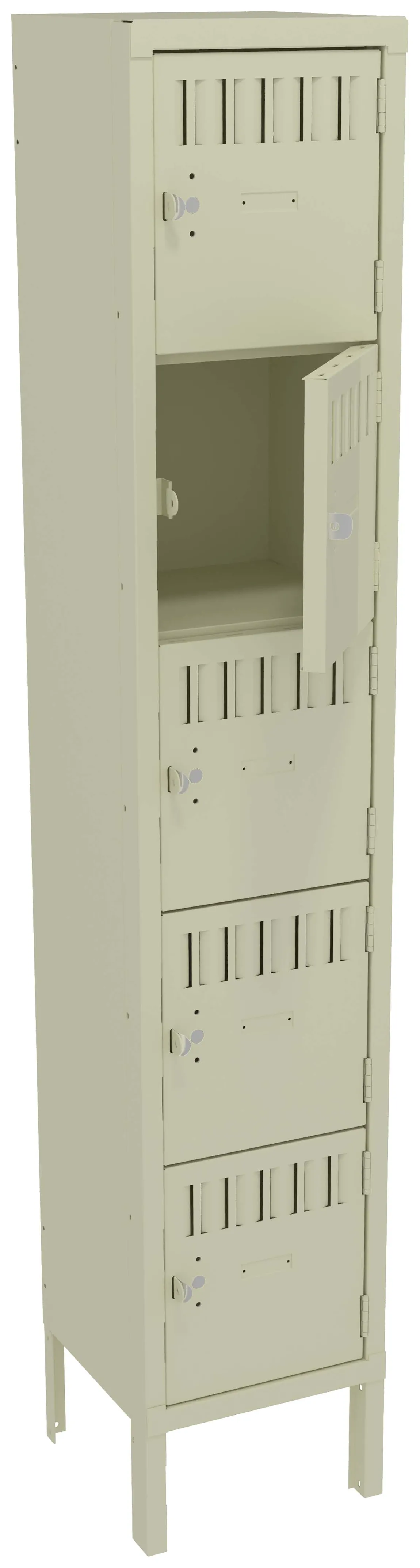 Five Box Lockers with Legs