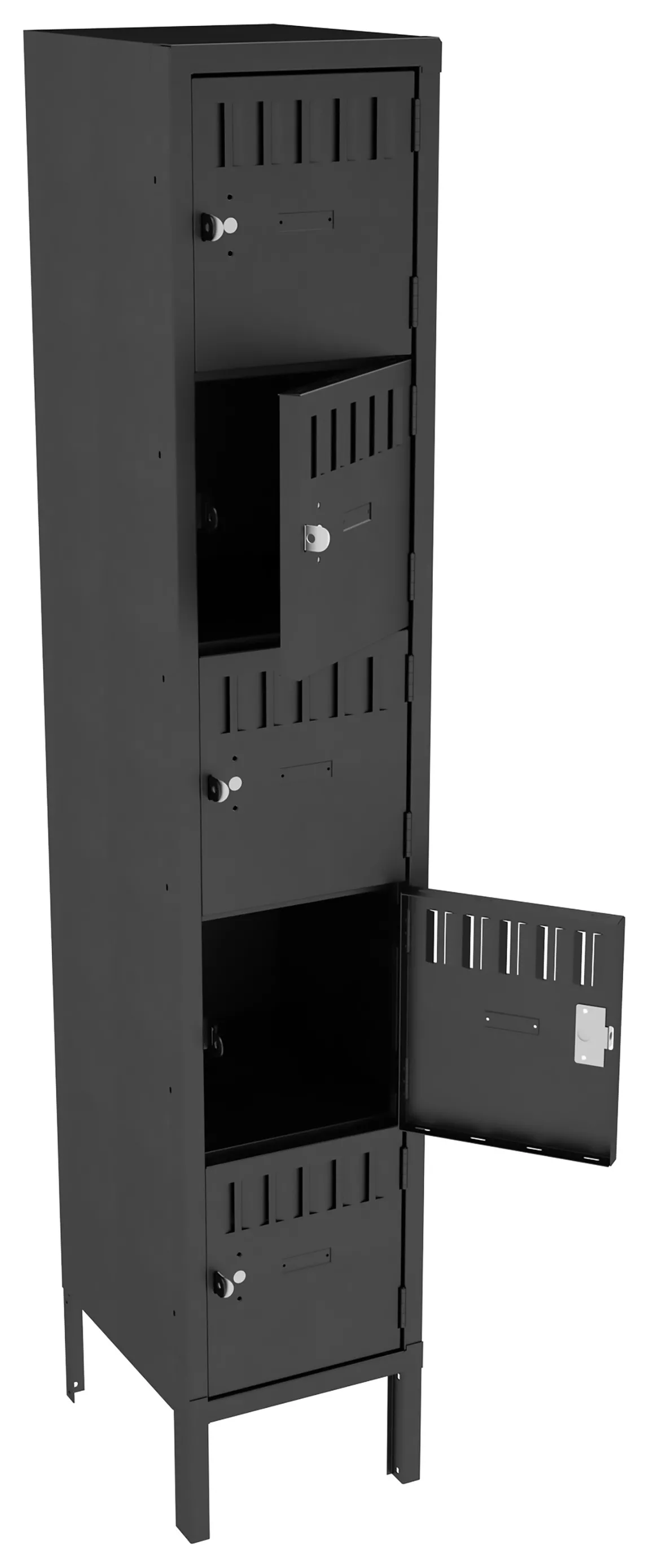 Five Box Lockers with Legs