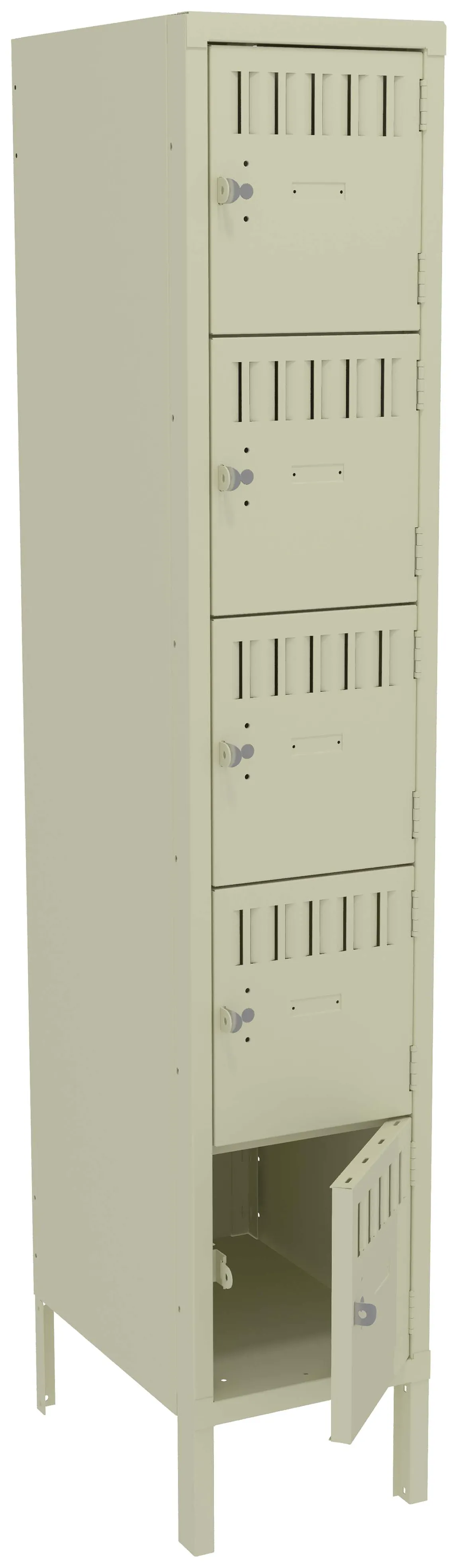 Five Box Lockers with Legs