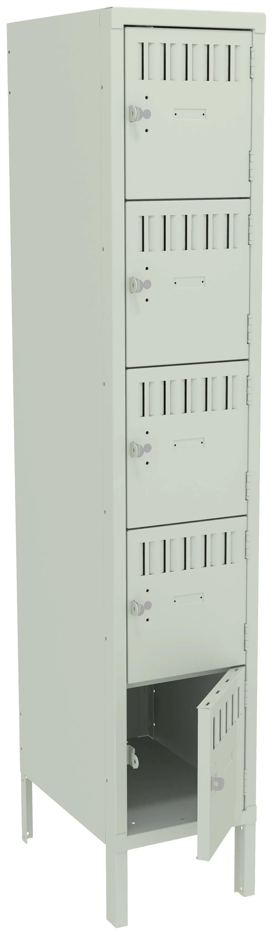 Five Box Lockers with Legs