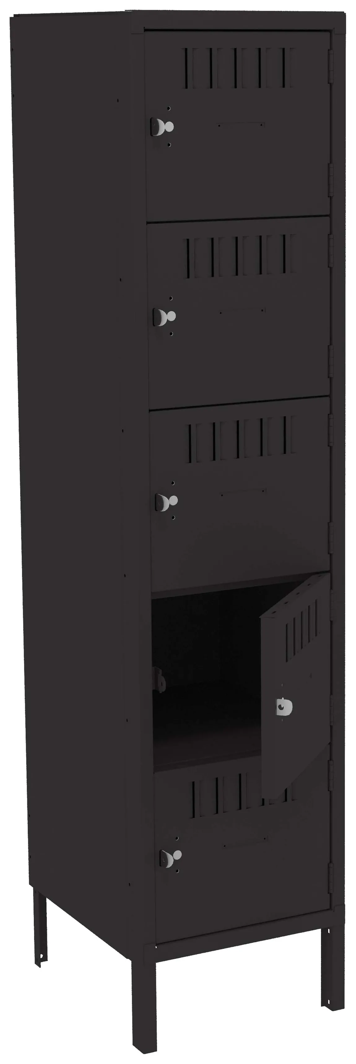 Five Box Lockers with Legs