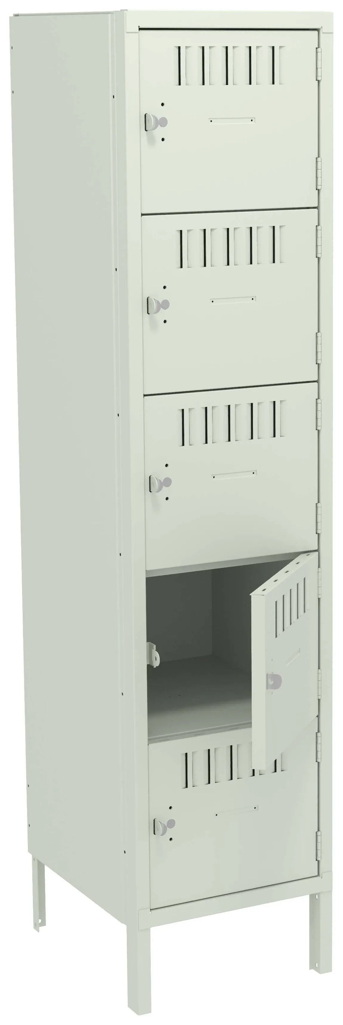 Five Box Lockers with Legs