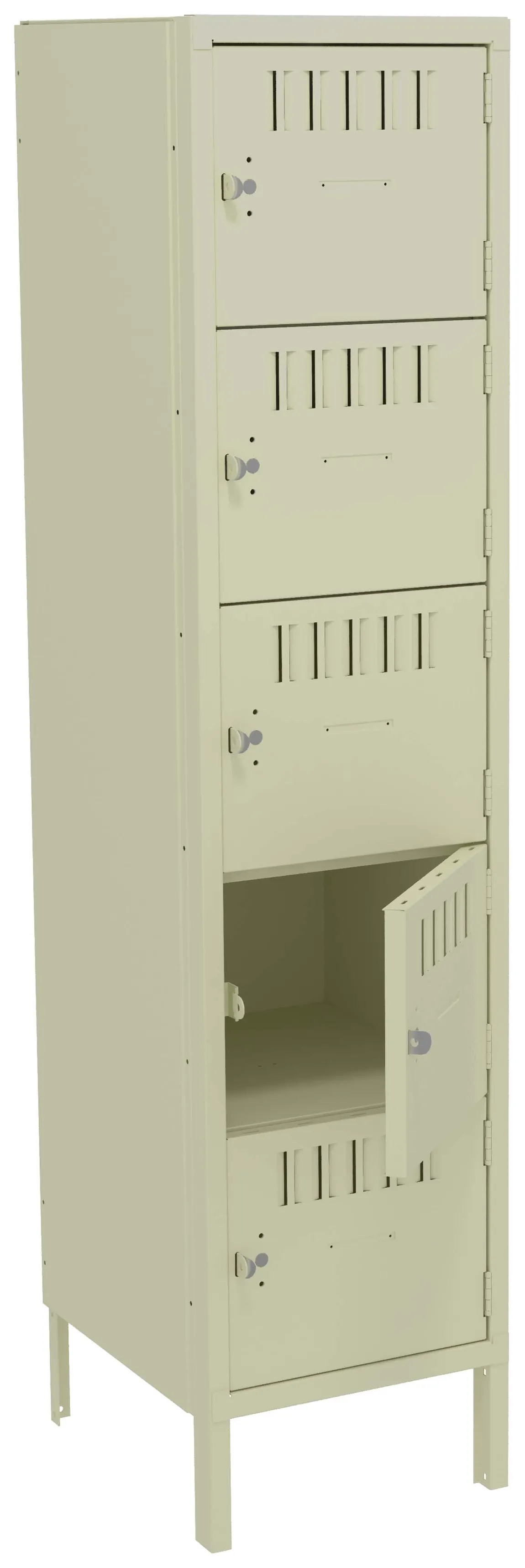 Five Box Lockers with Legs