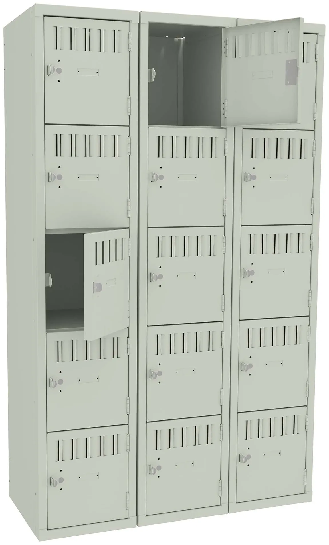 Fifteen Box Lockers