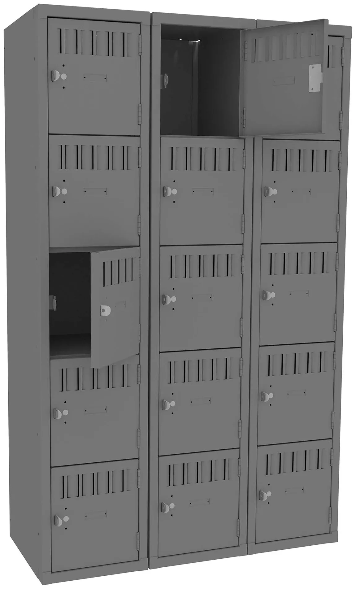 Fifteen Box Lockers