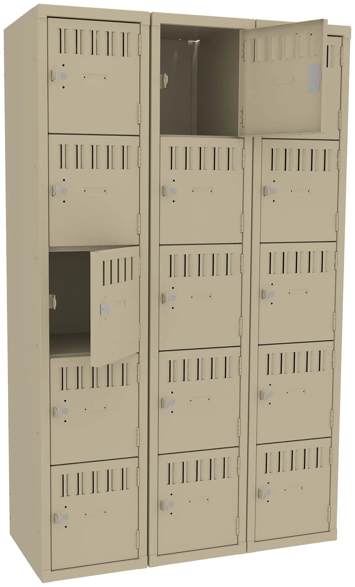 Fifteen Box Lockers