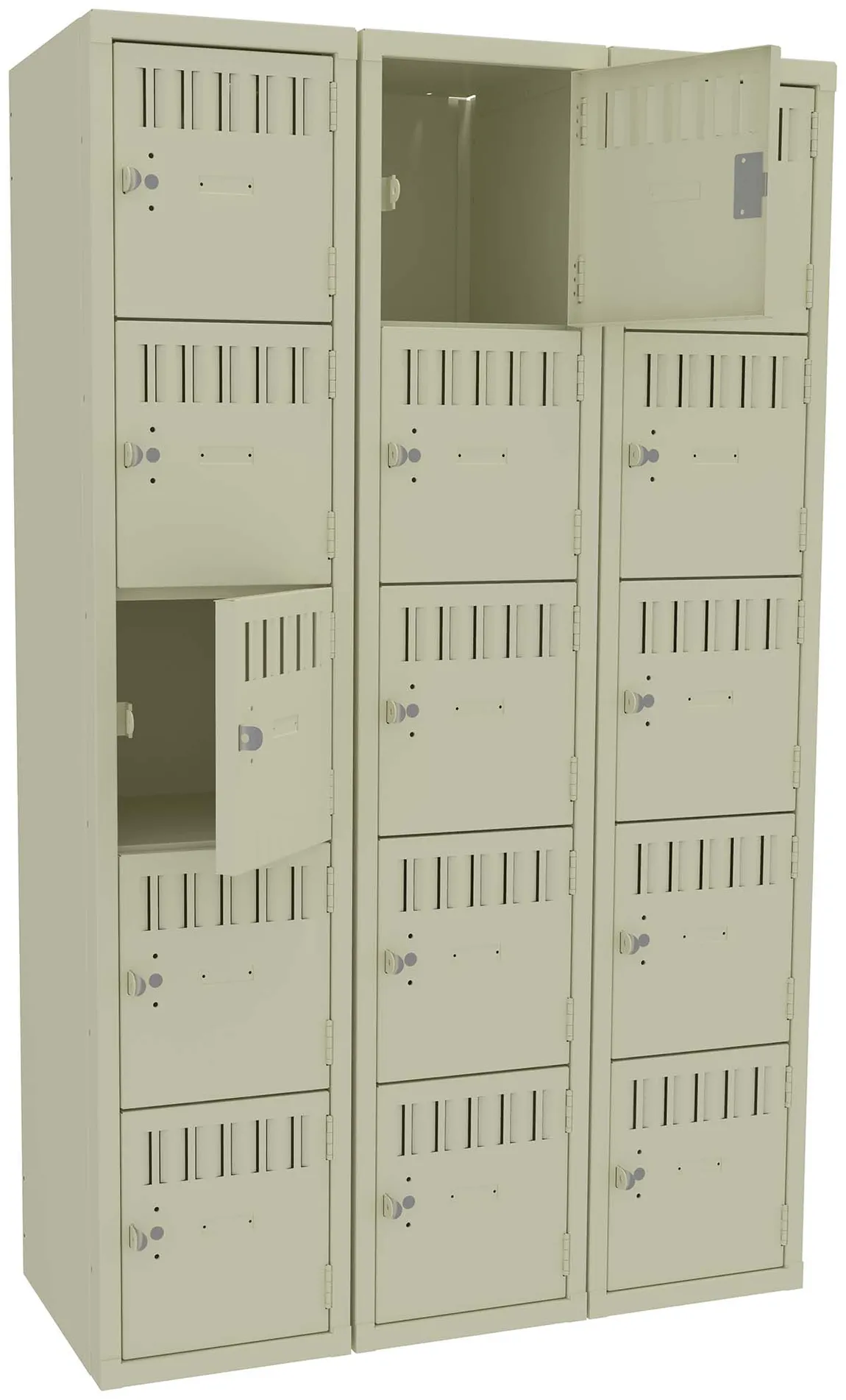 Fifteen Box Lockers