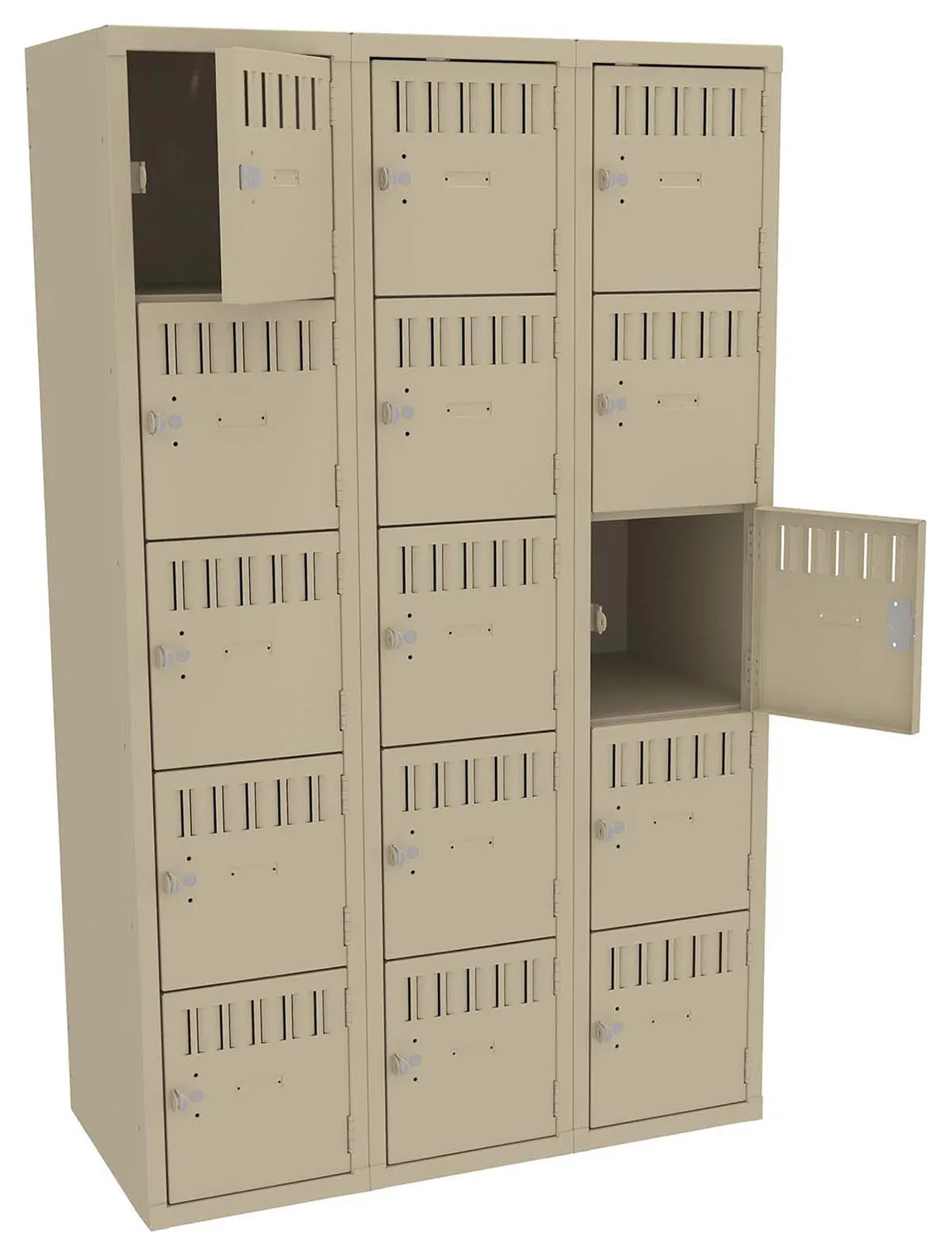 Fifteen Box Lockers