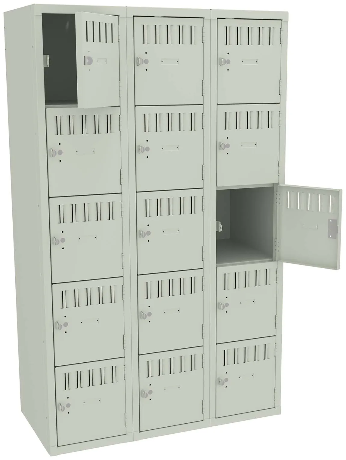 Fifteen Box Lockers