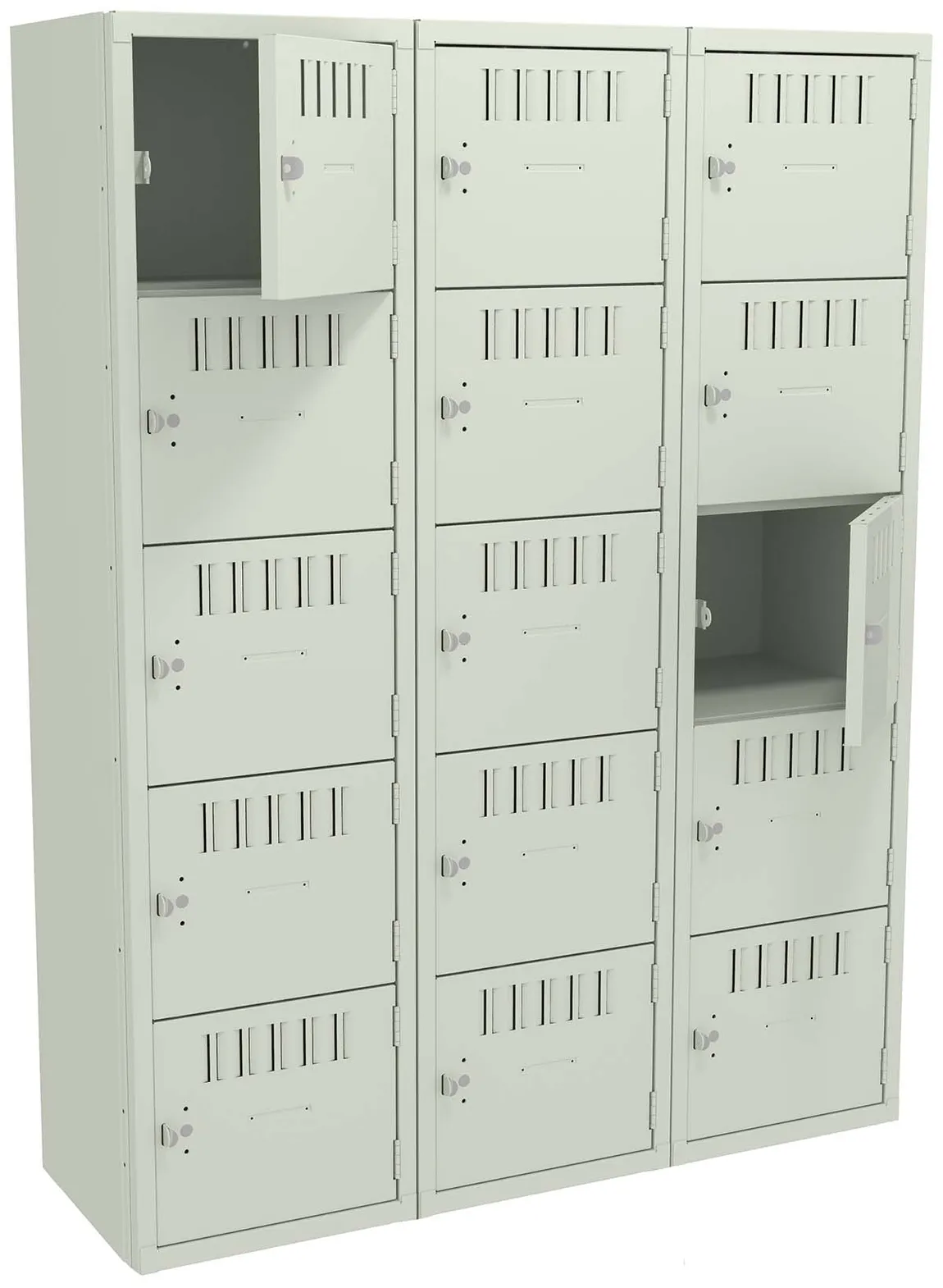 Fifteen Box Lockers
