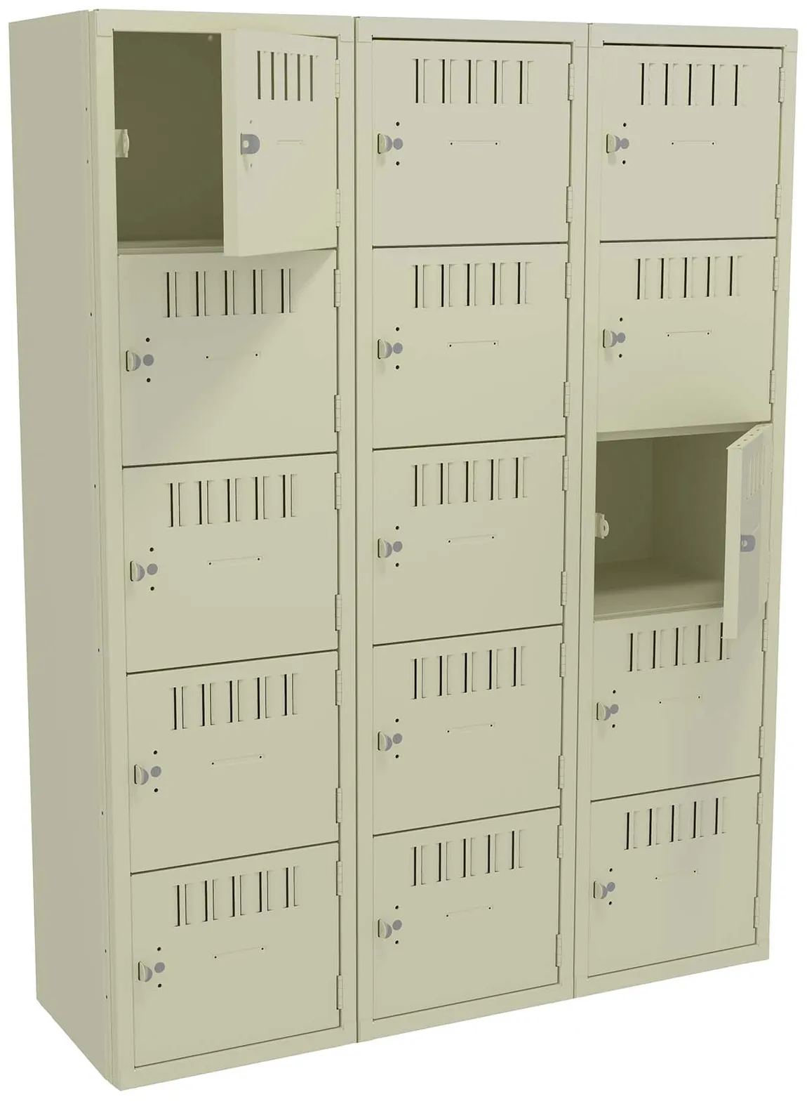 Fifteen Box Lockers