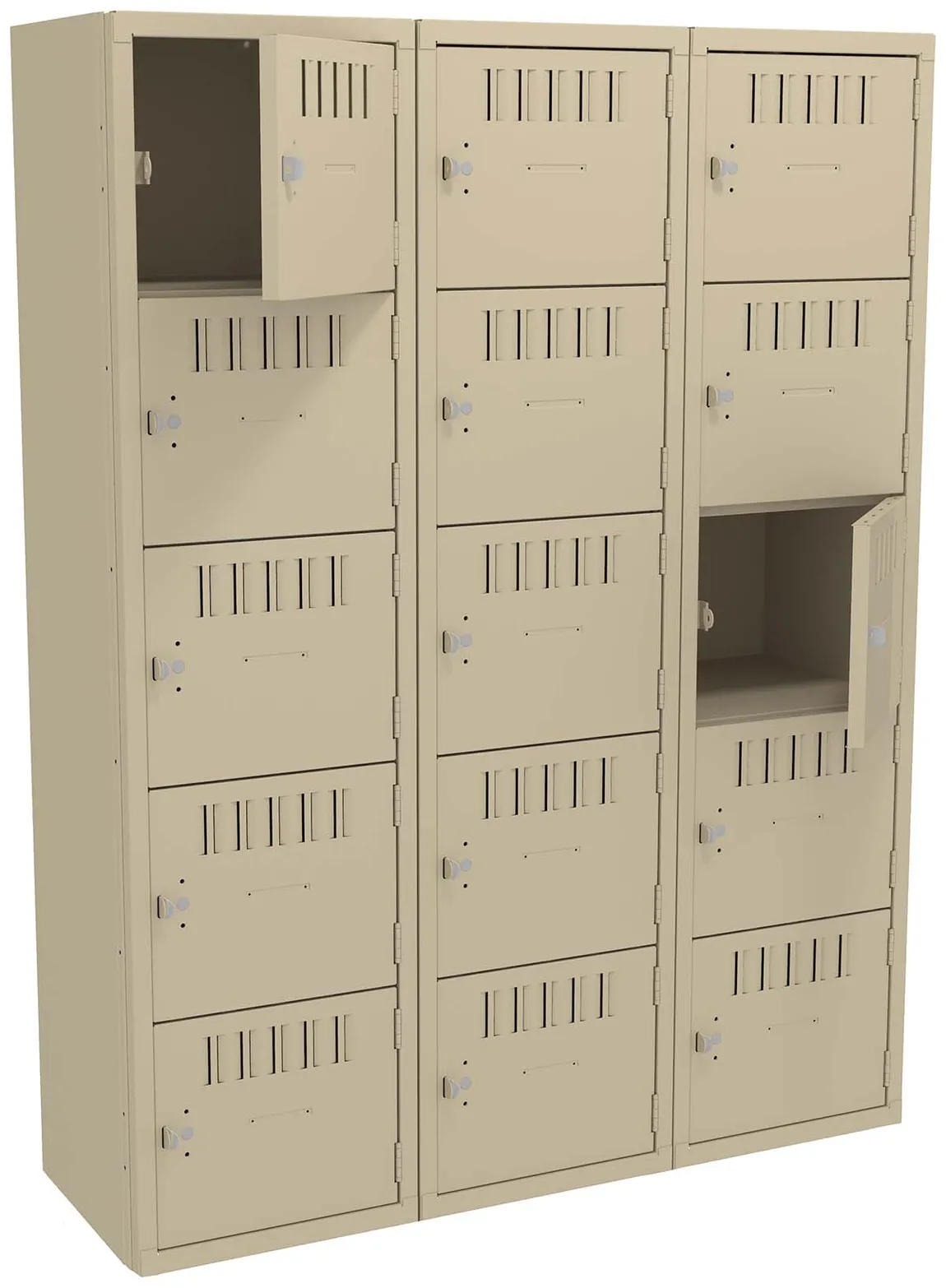 Fifteen Box Lockers