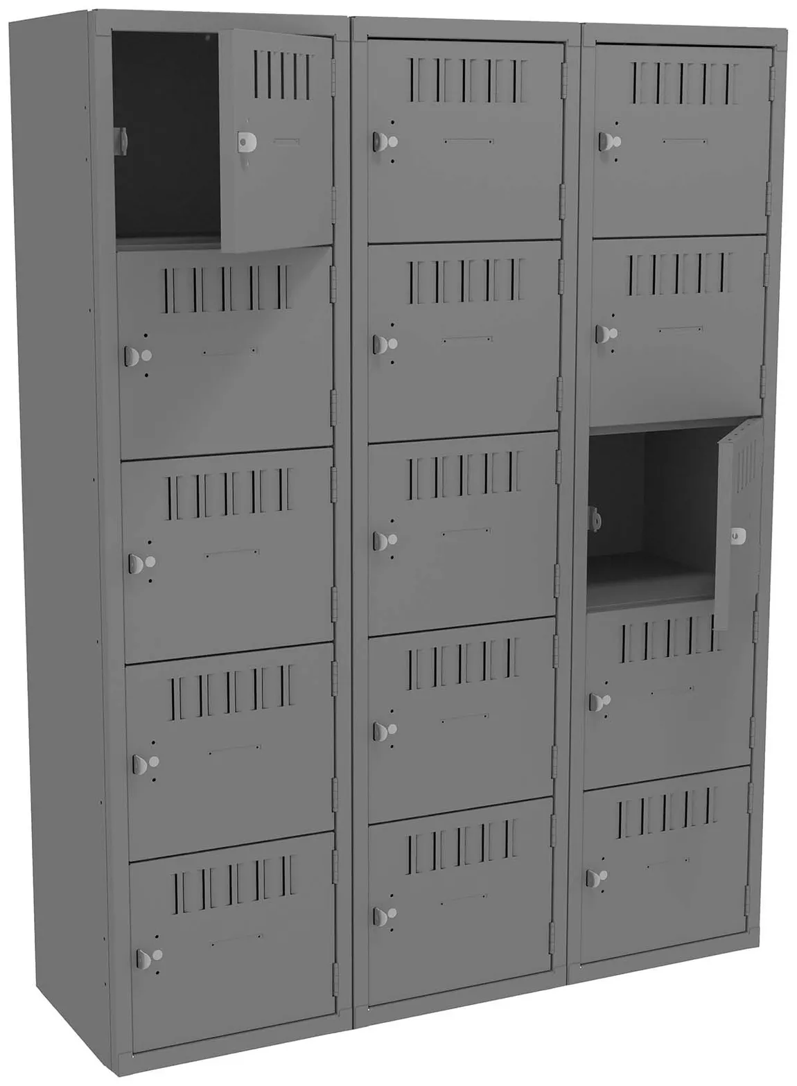 Fifteen Box Lockers