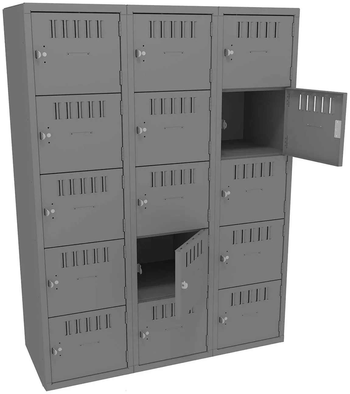 Fifteen Box Lockers