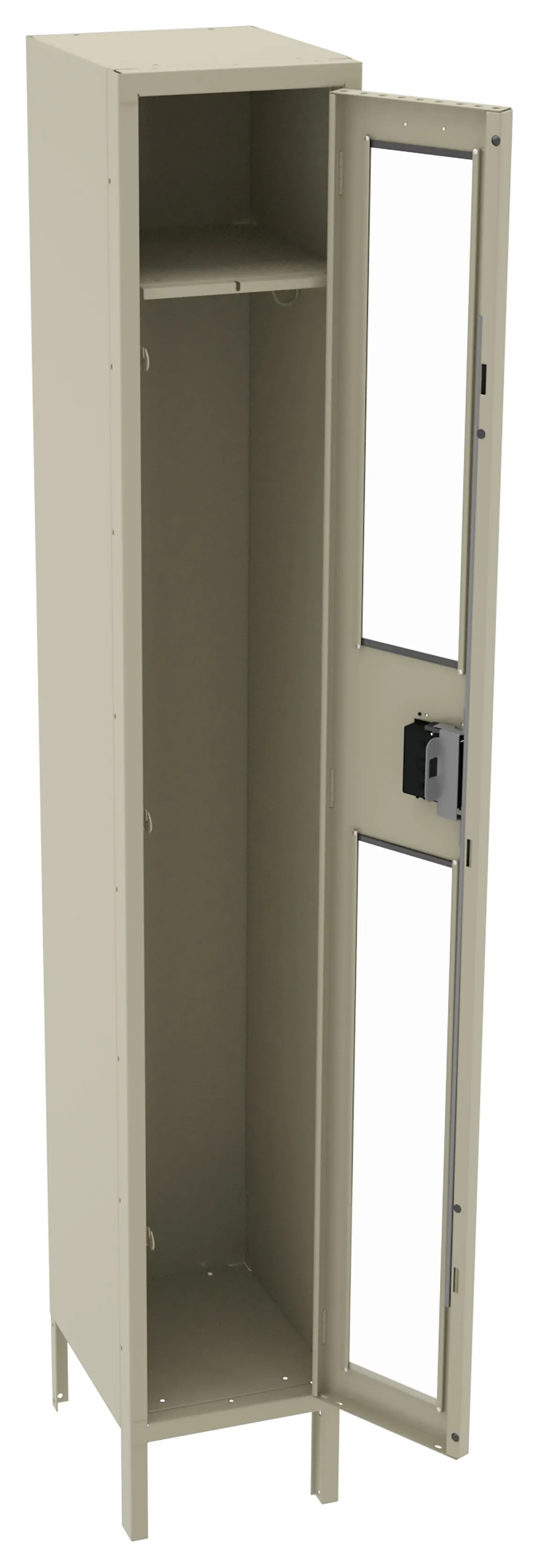 See-Through Locker with Legs