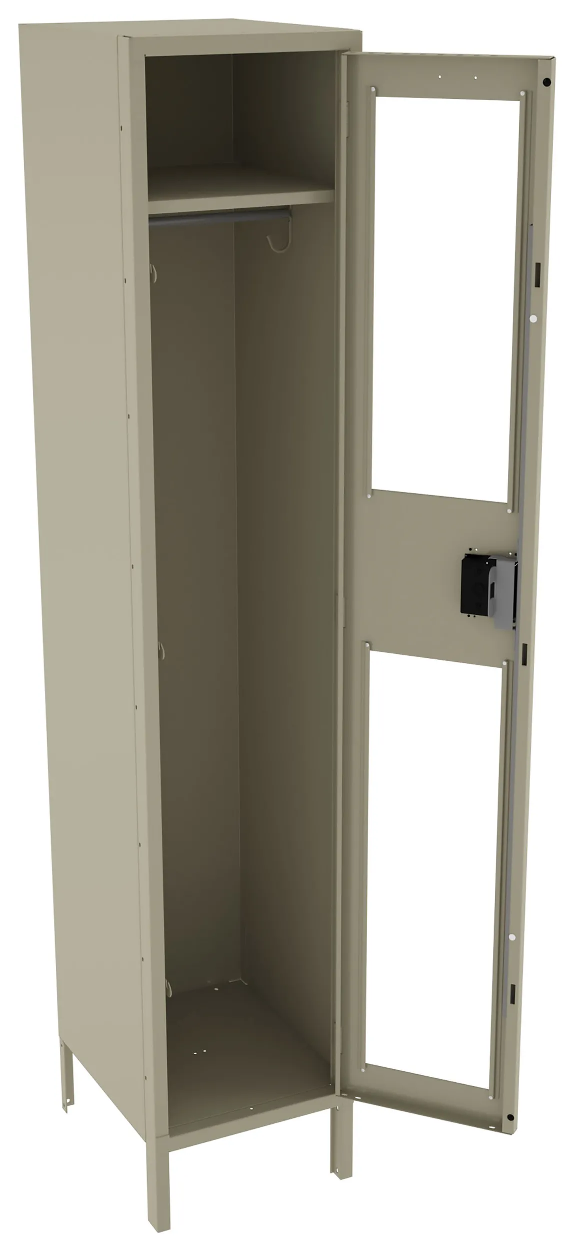 See-Through Locker with Legs