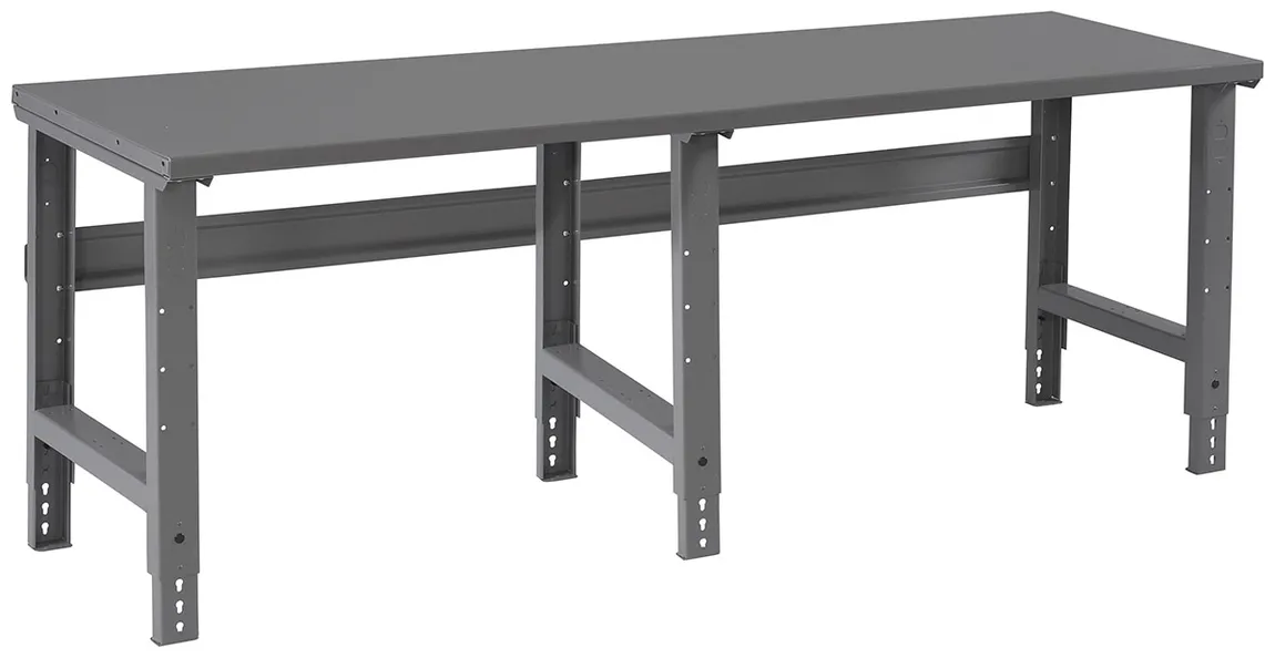 Large Steel Height Adjustable Workbench