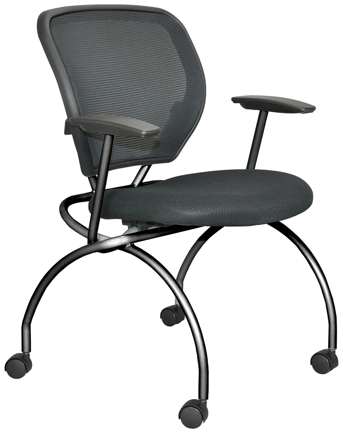 Folding Nesting Chair with Arms