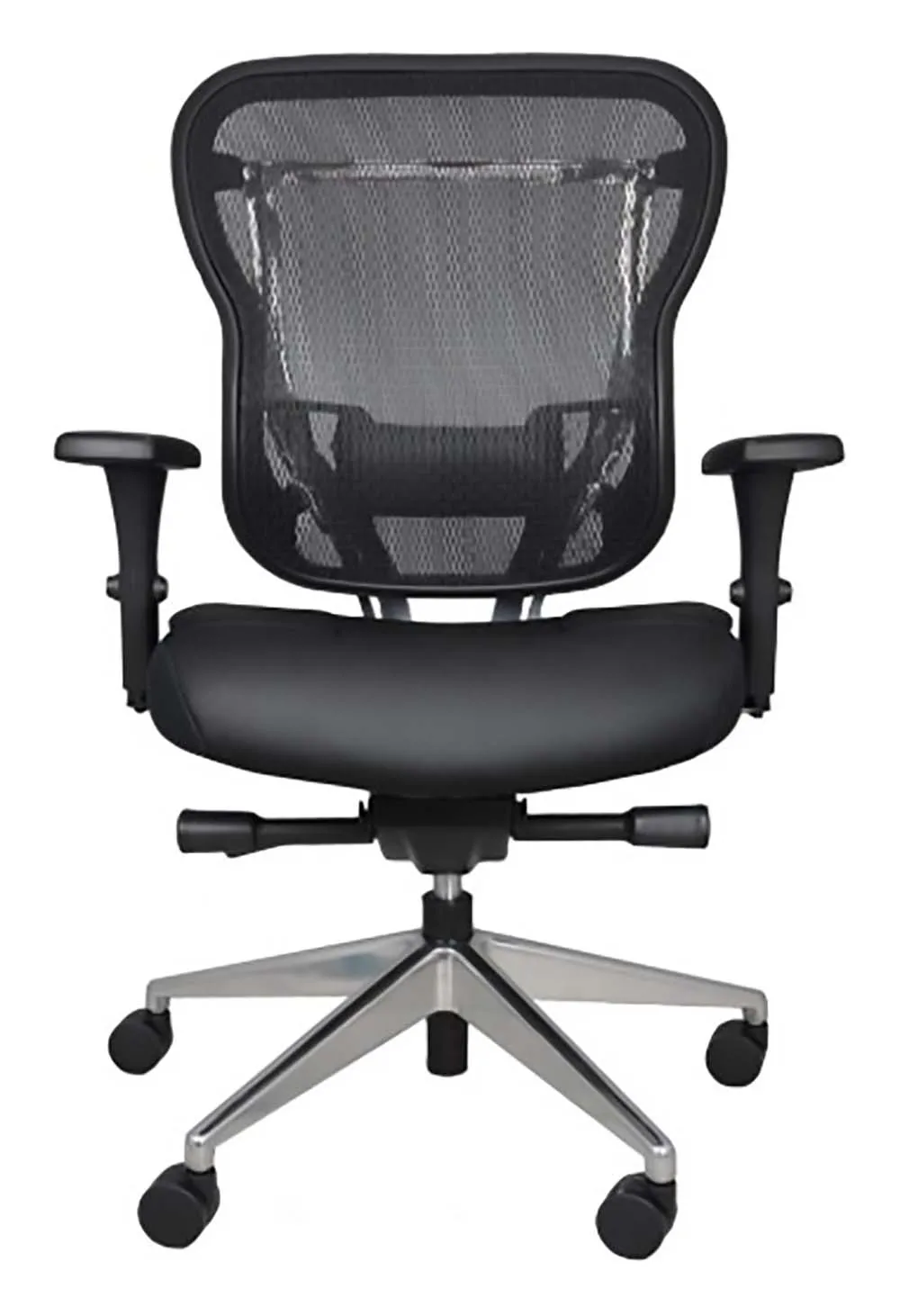 Classic Mesh Back Leather Chair
