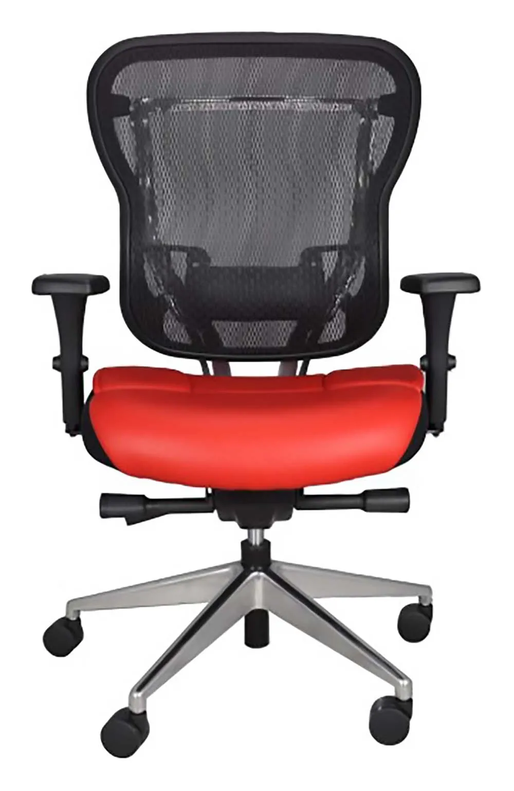 Classic Mesh Back Leather Chair