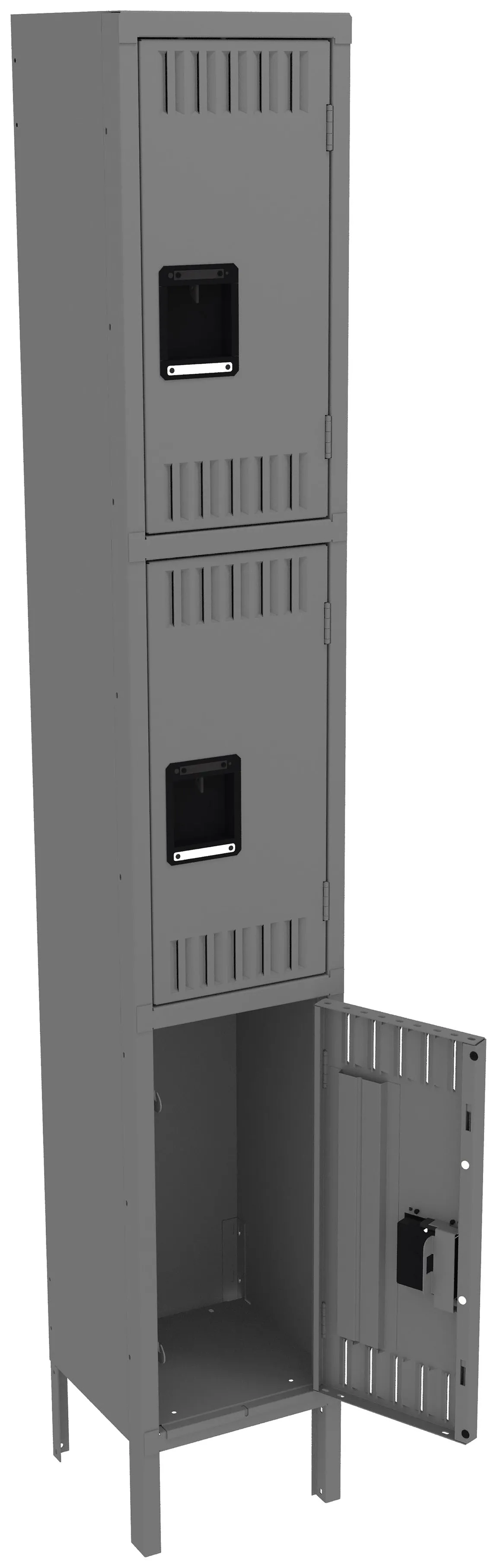 Triple Stack Lockers with Legs