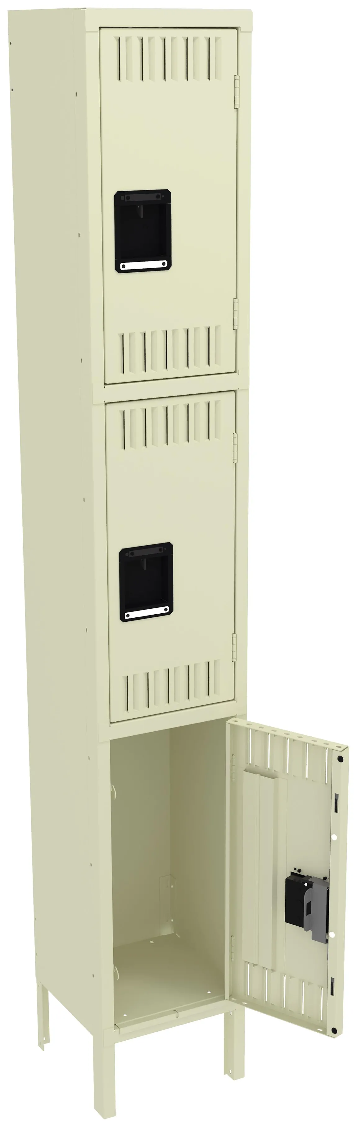 Triple Stack Lockers with Legs