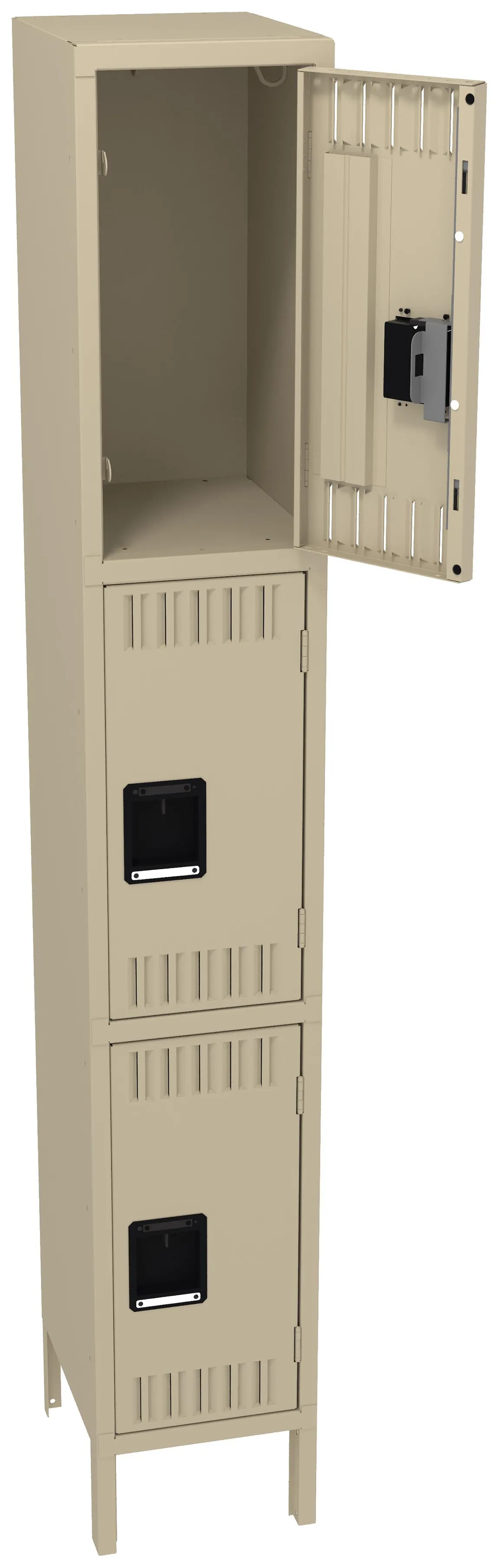 Triple Stack Lockers with Legs