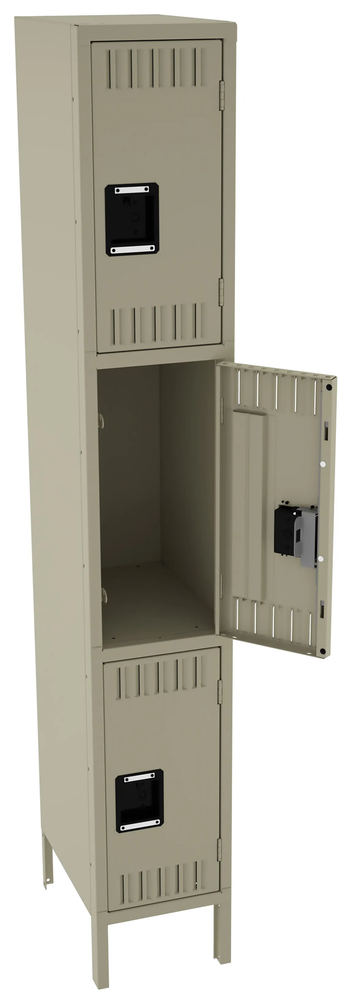 Triple Stack Lockers with Legs
