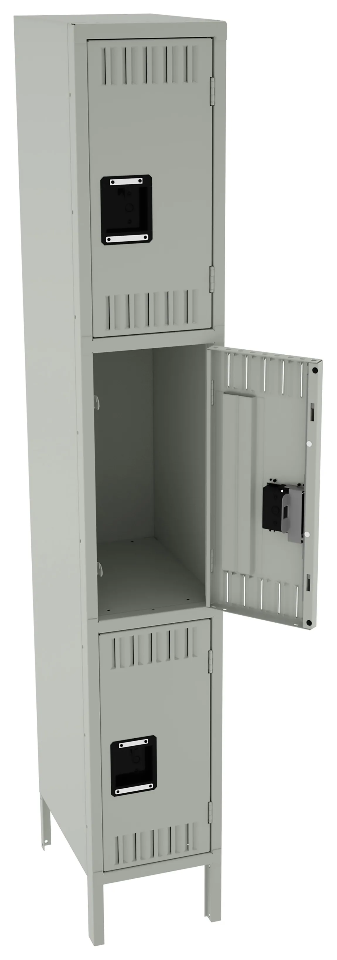 Triple Stack Lockers with Legs