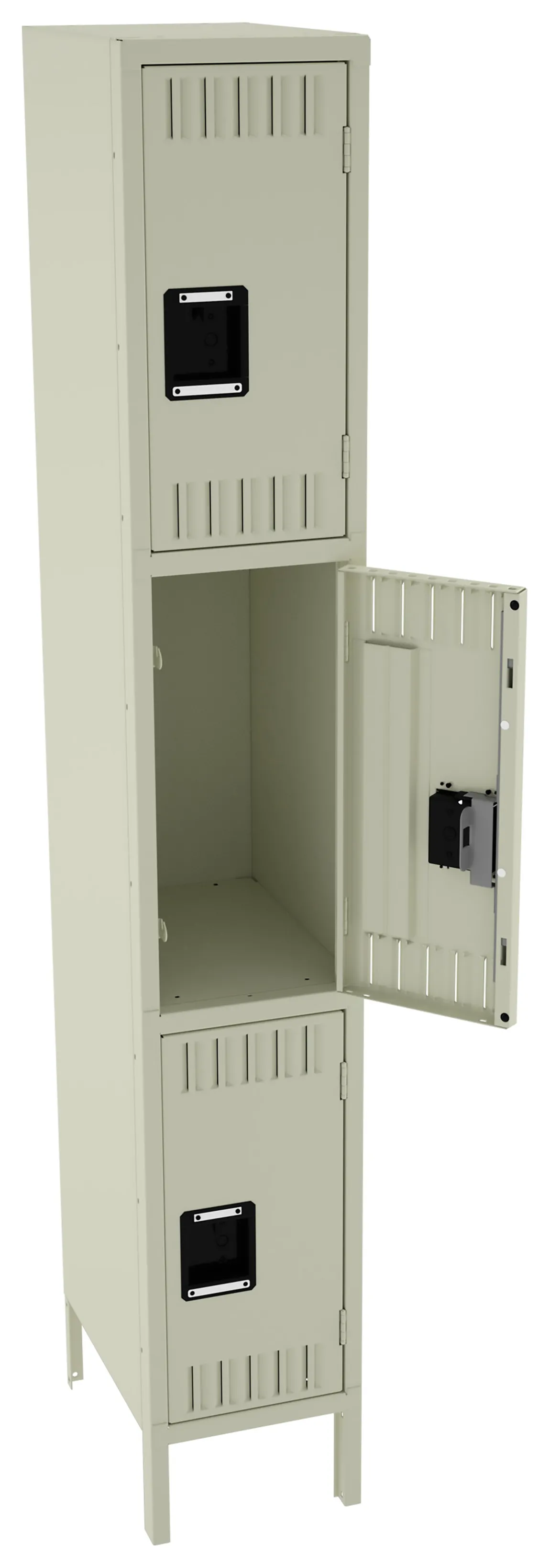 Triple Stack Lockers with Legs