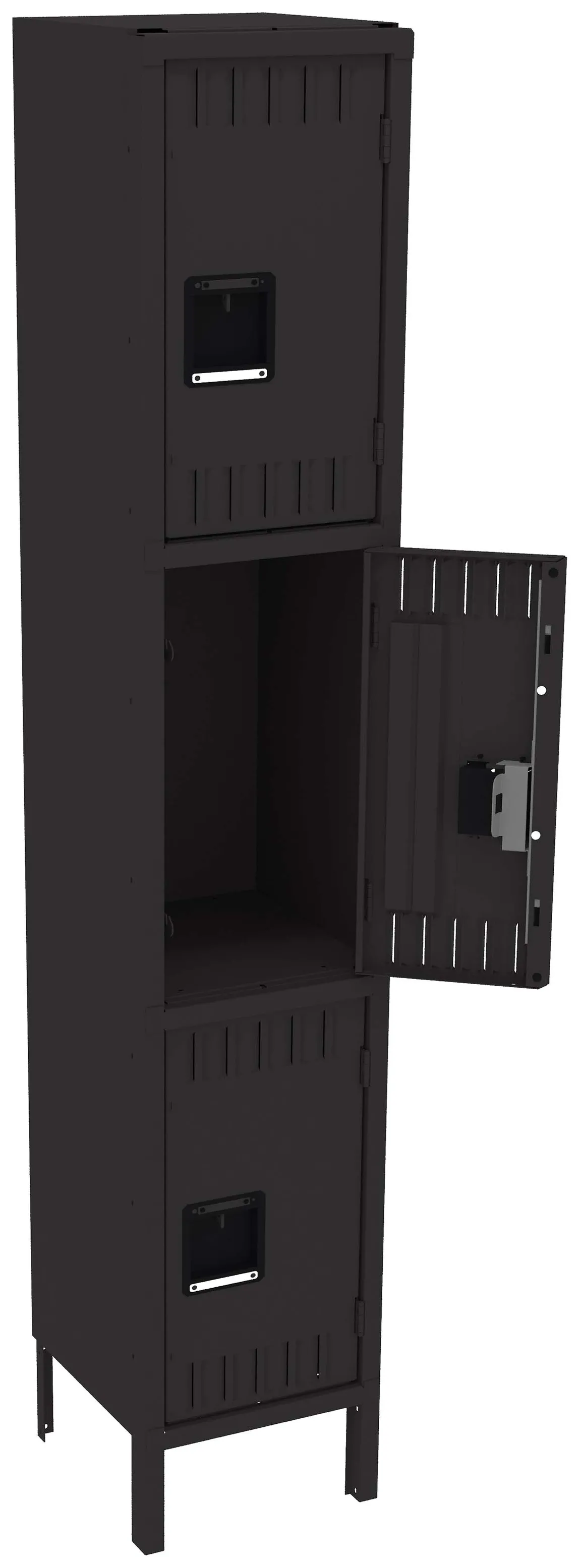 Triple Stack Lockers with Legs