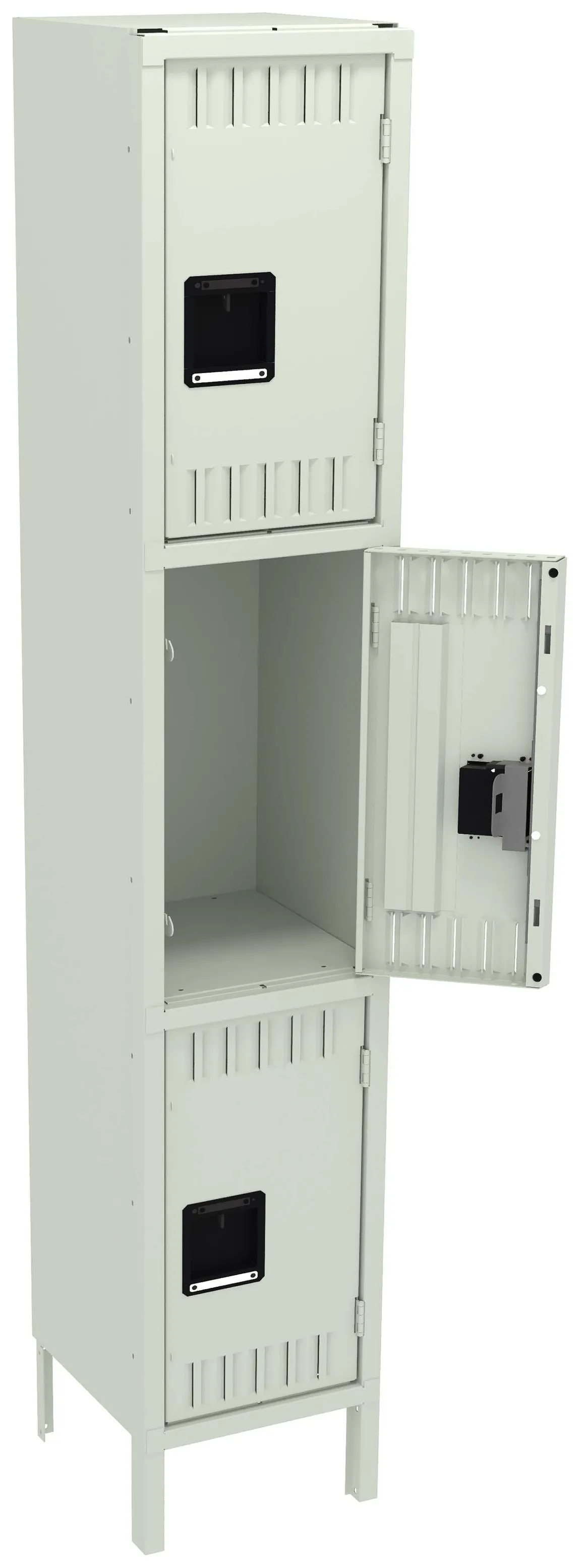 Triple Stack Lockers with Legs