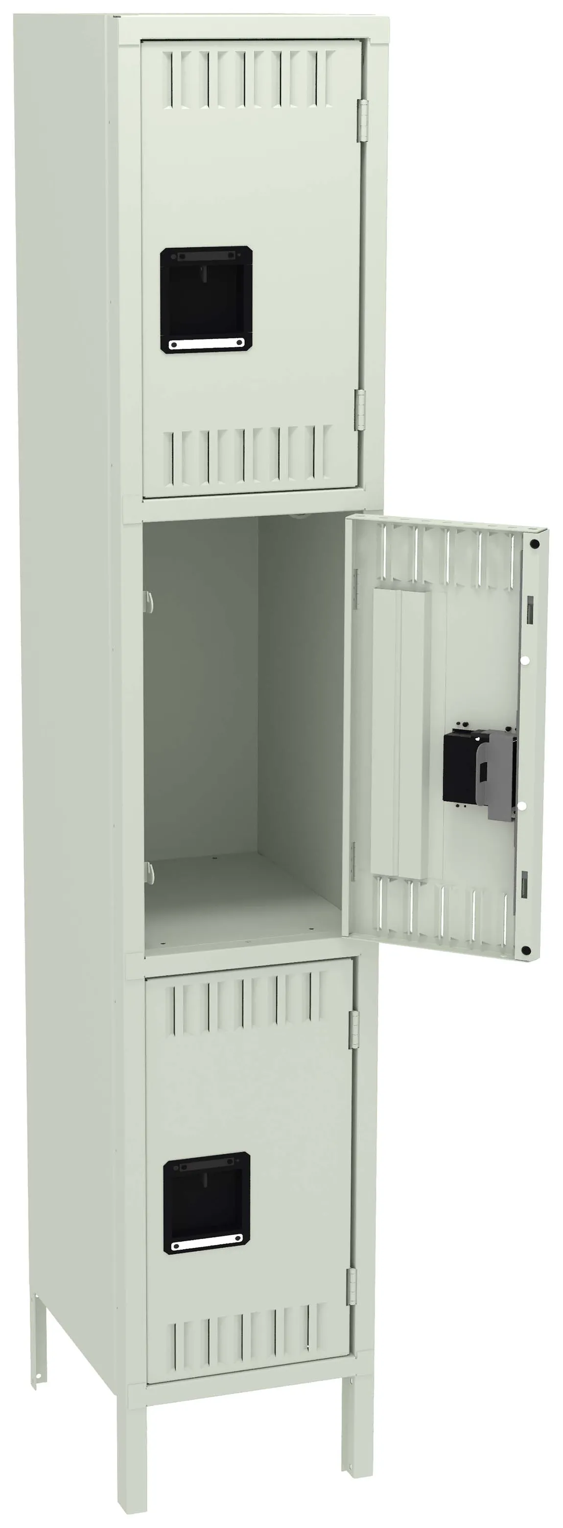 Triple Stack Lockers with Legs