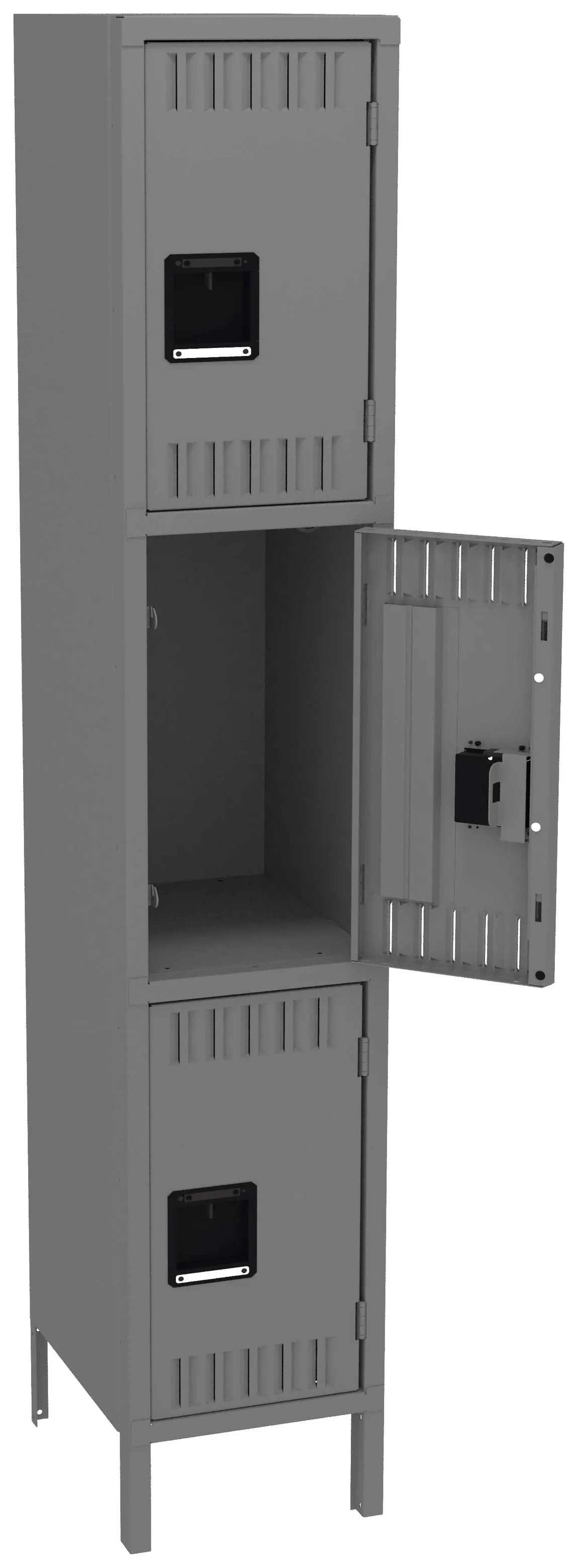 Triple Stack Lockers with Legs