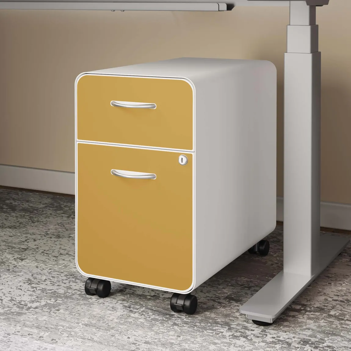2 Drawer Mobile Pedestal