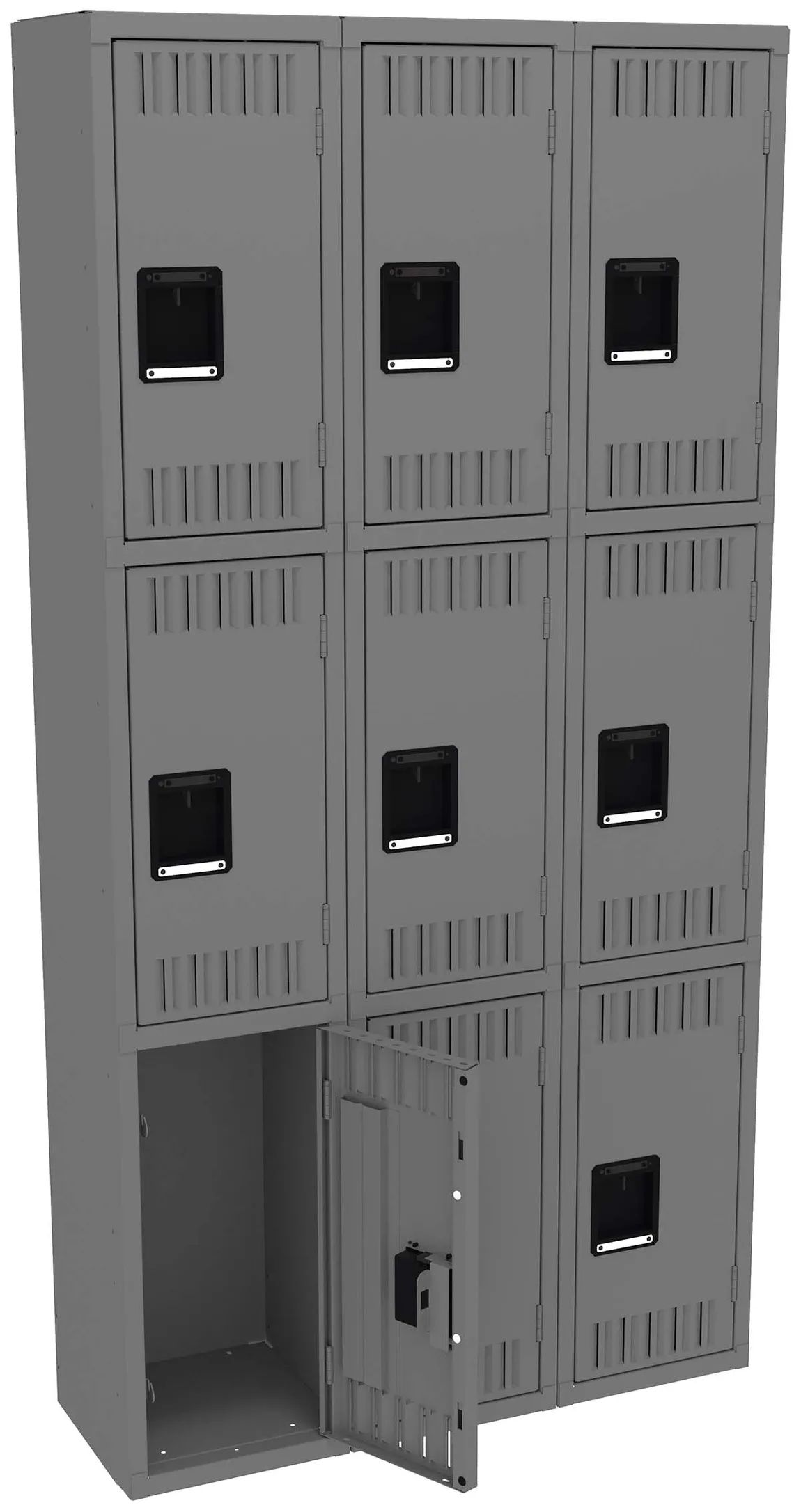 Triple Column Lockers