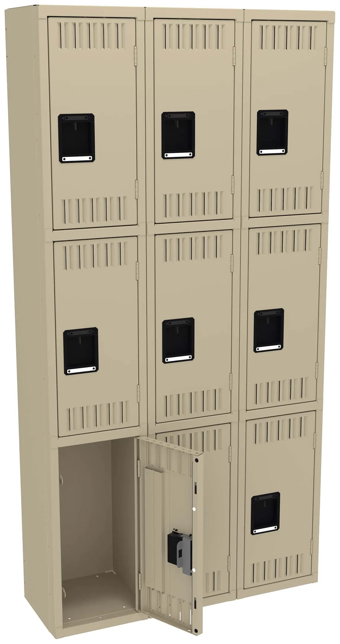 Triple Column Lockers