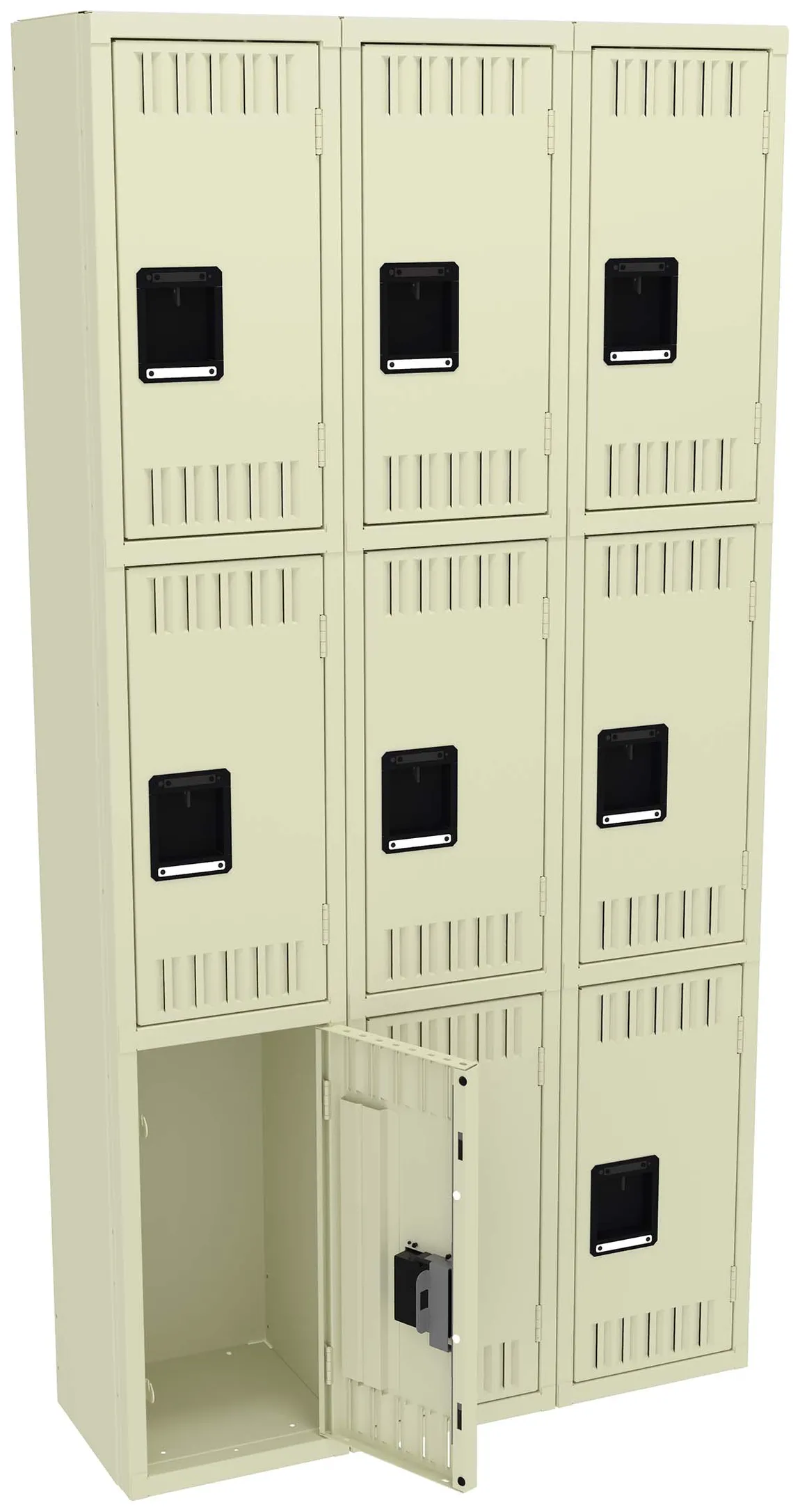 Triple Column Lockers