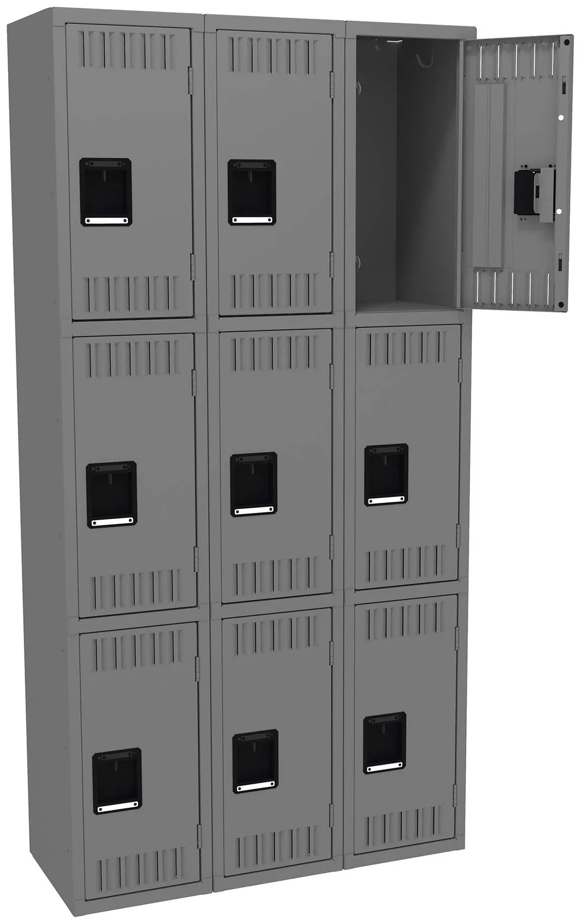 Triple Column Lockers