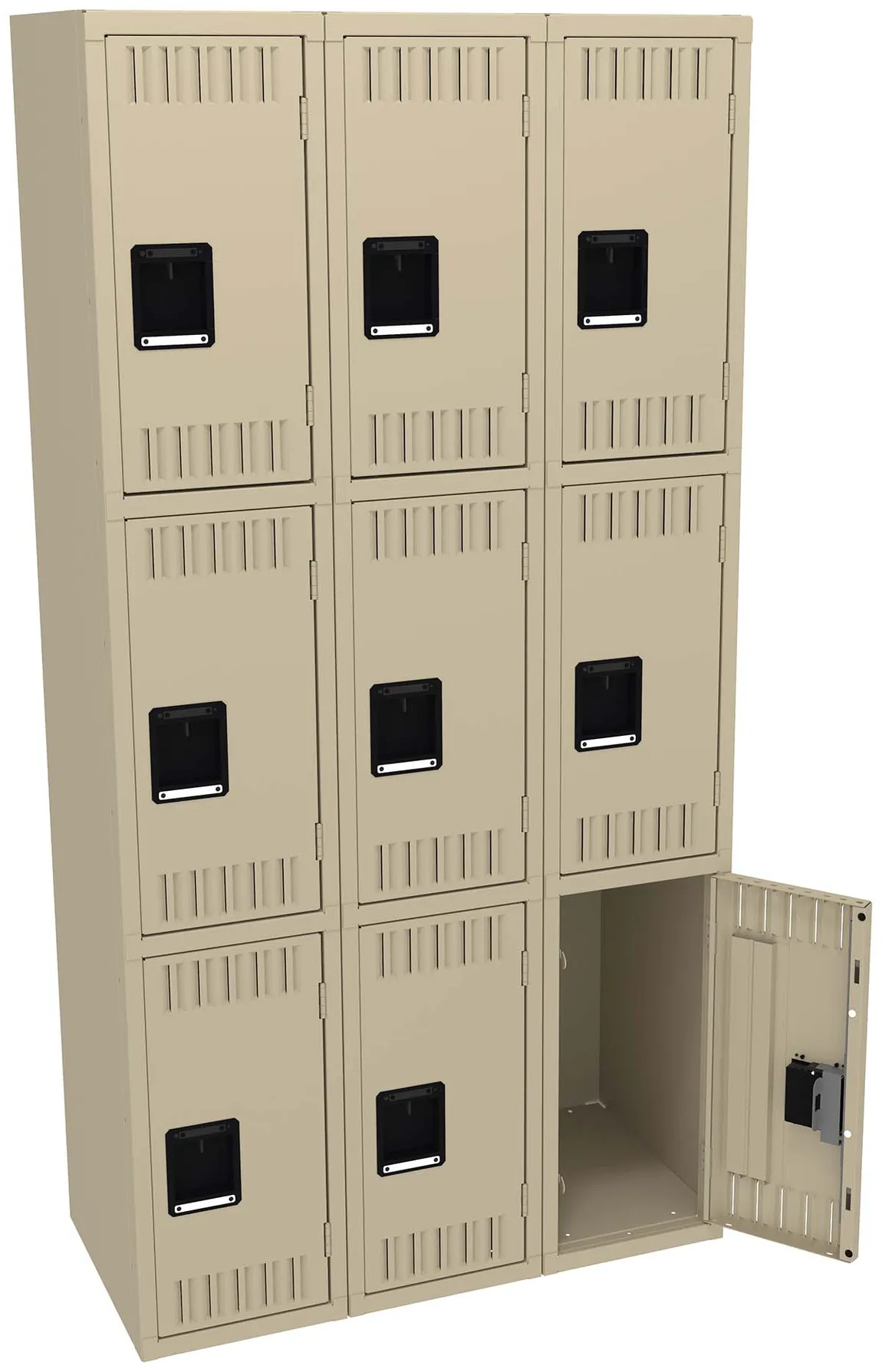 Triple Column Lockers